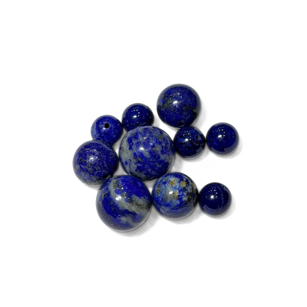 Round Lapis Lazuli 6mm, 8mm, 10mm