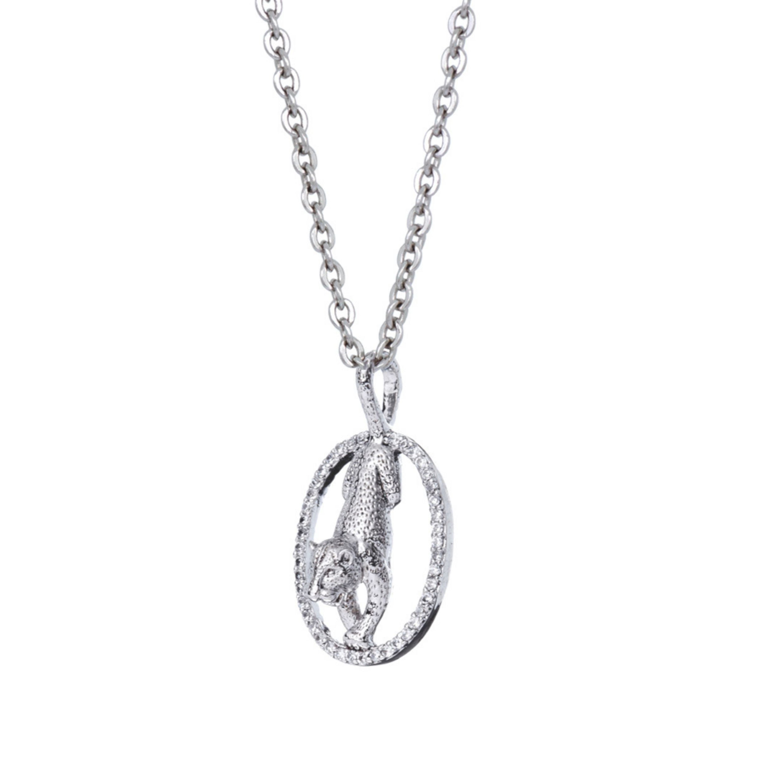 Leopard Pendant Necklace