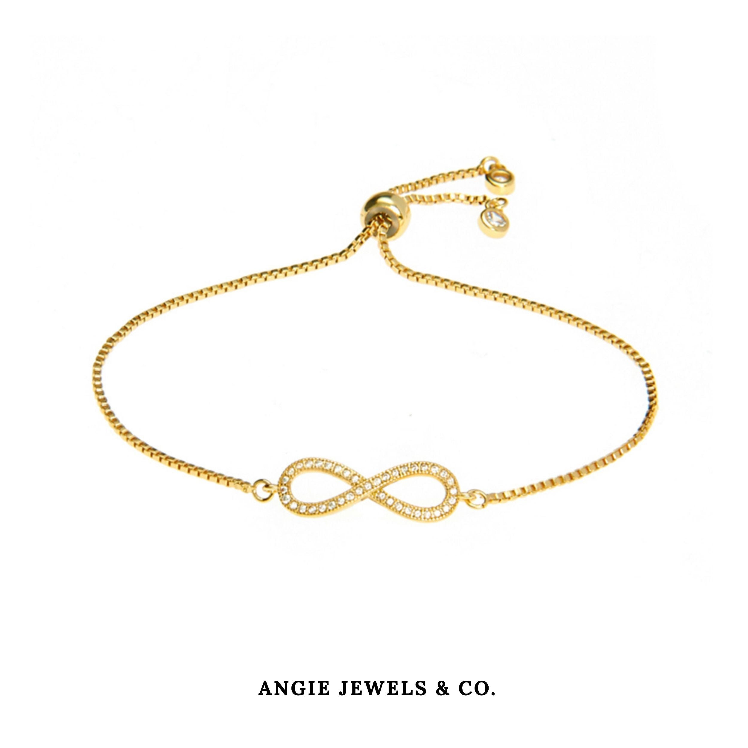 Luna Golden Infinity Adjustable Bracelet