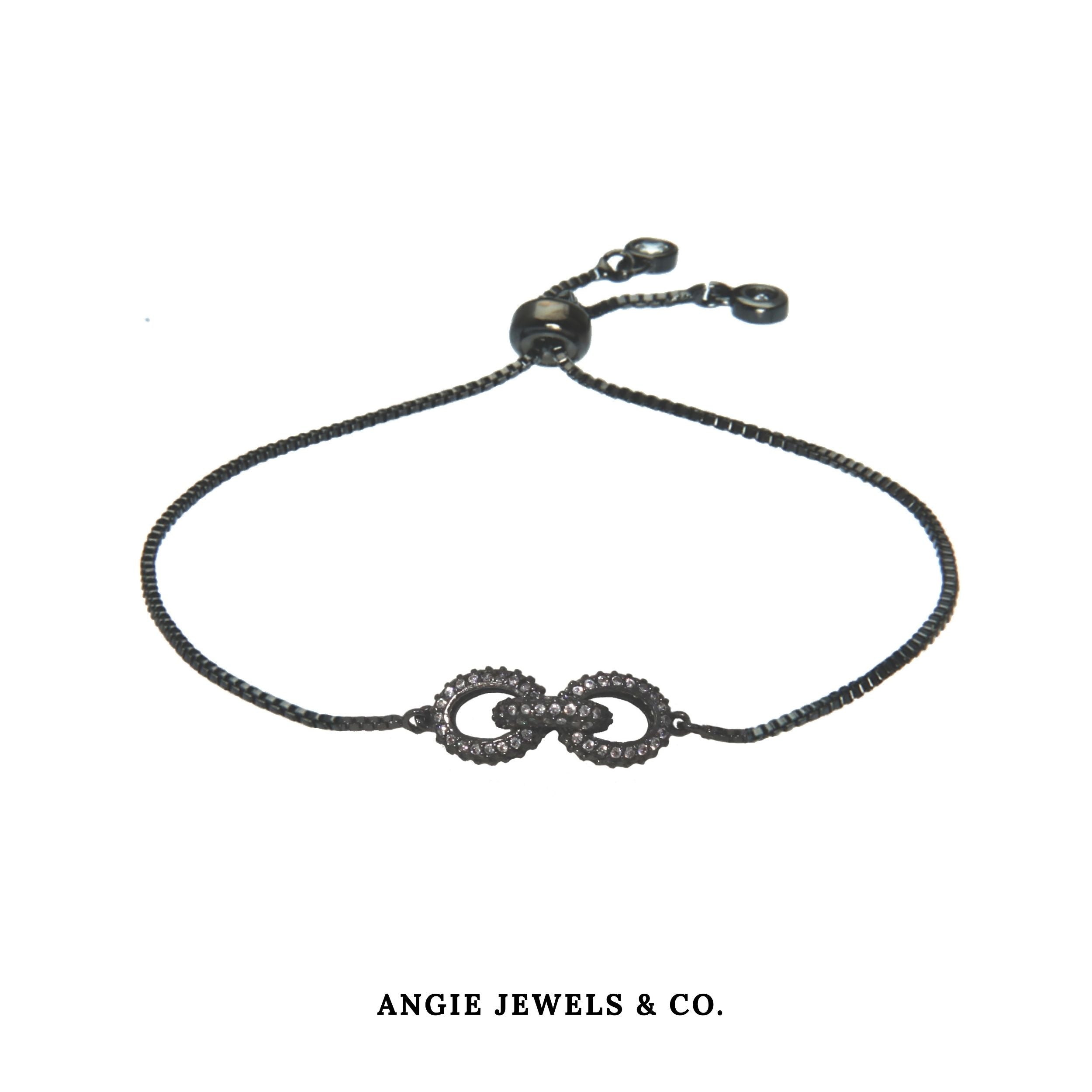 Luna Borndage Black Adjustable Bracelet