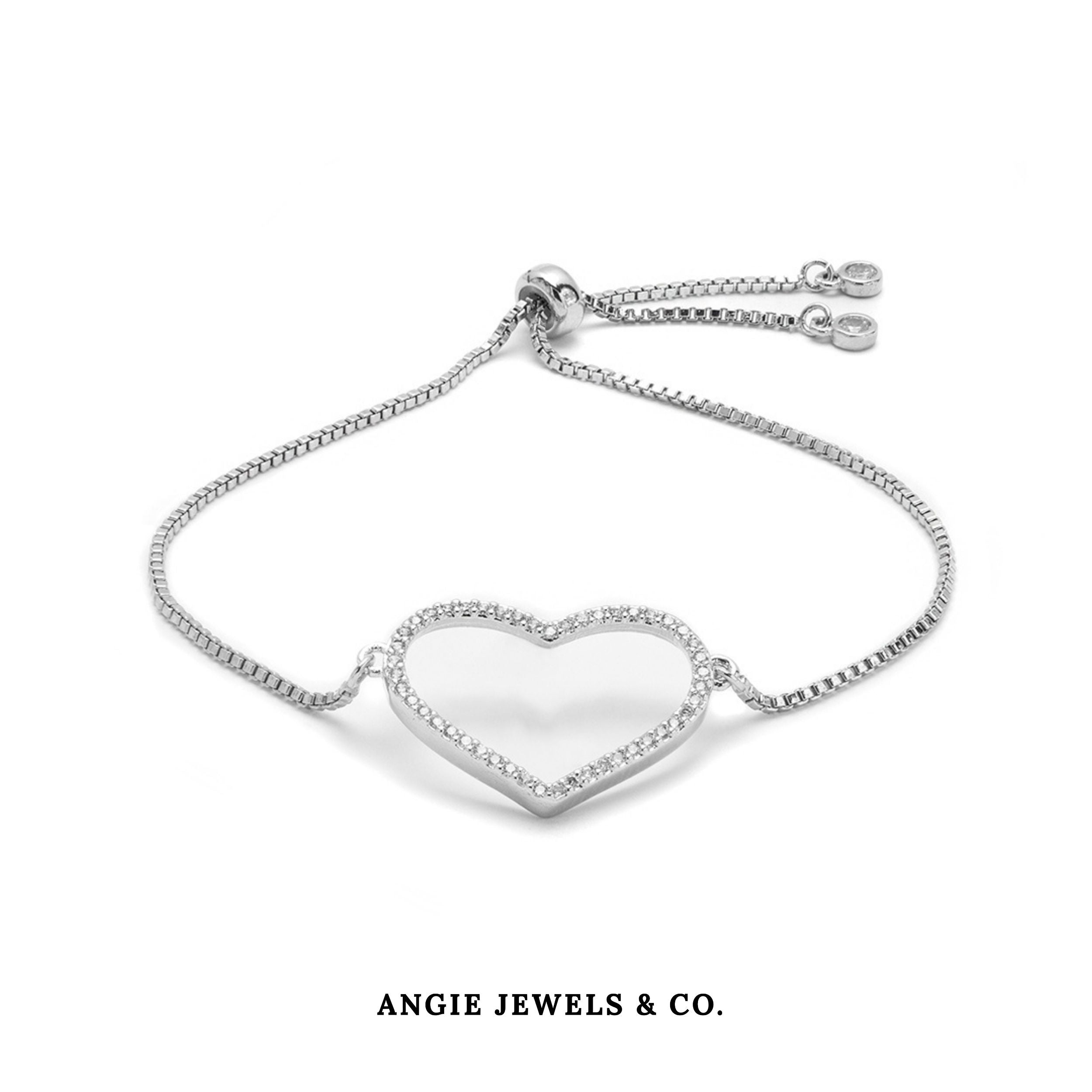 Luna Heart Adjustable Bracelet