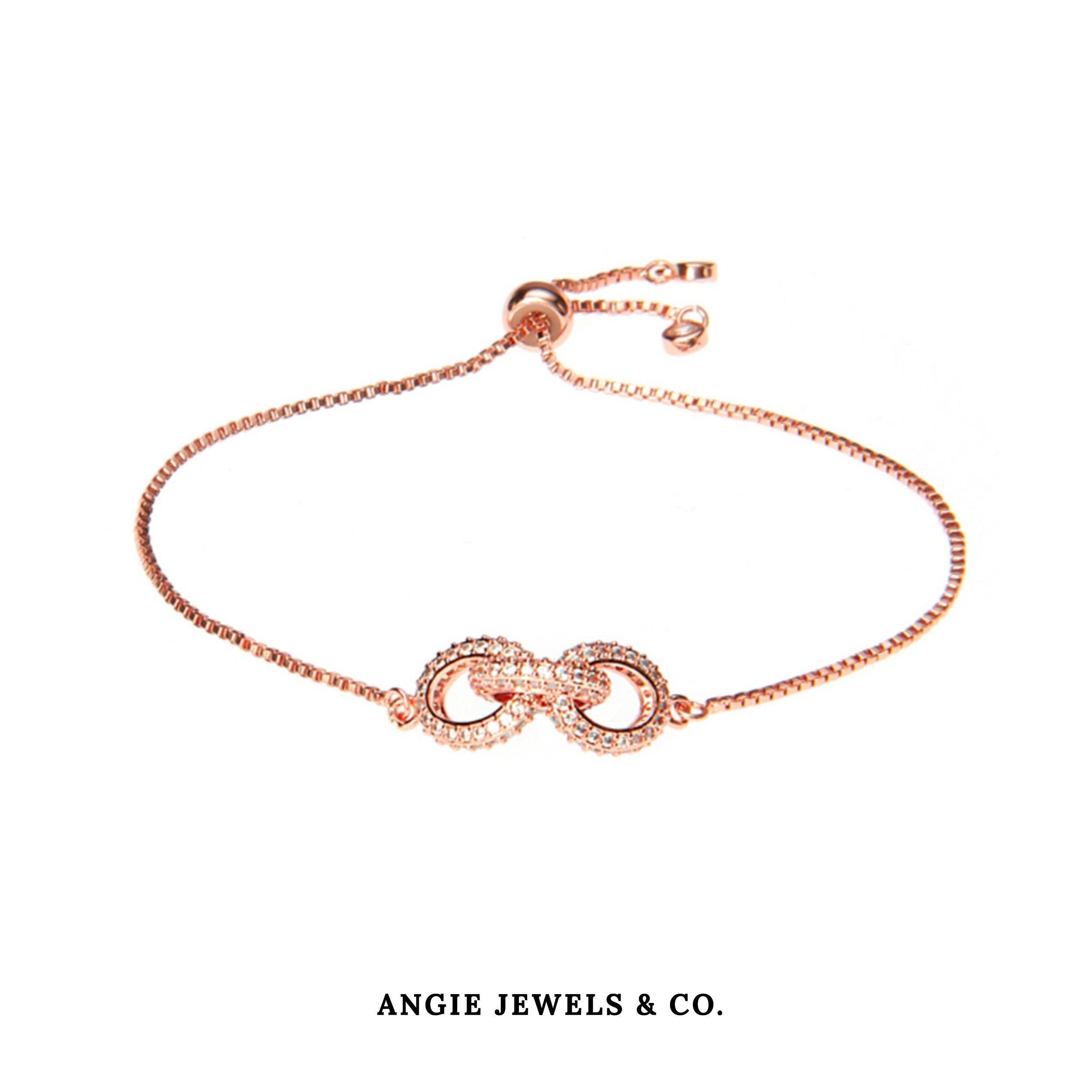 Luna Borndage Rose Gold Adjustable Bracelet
