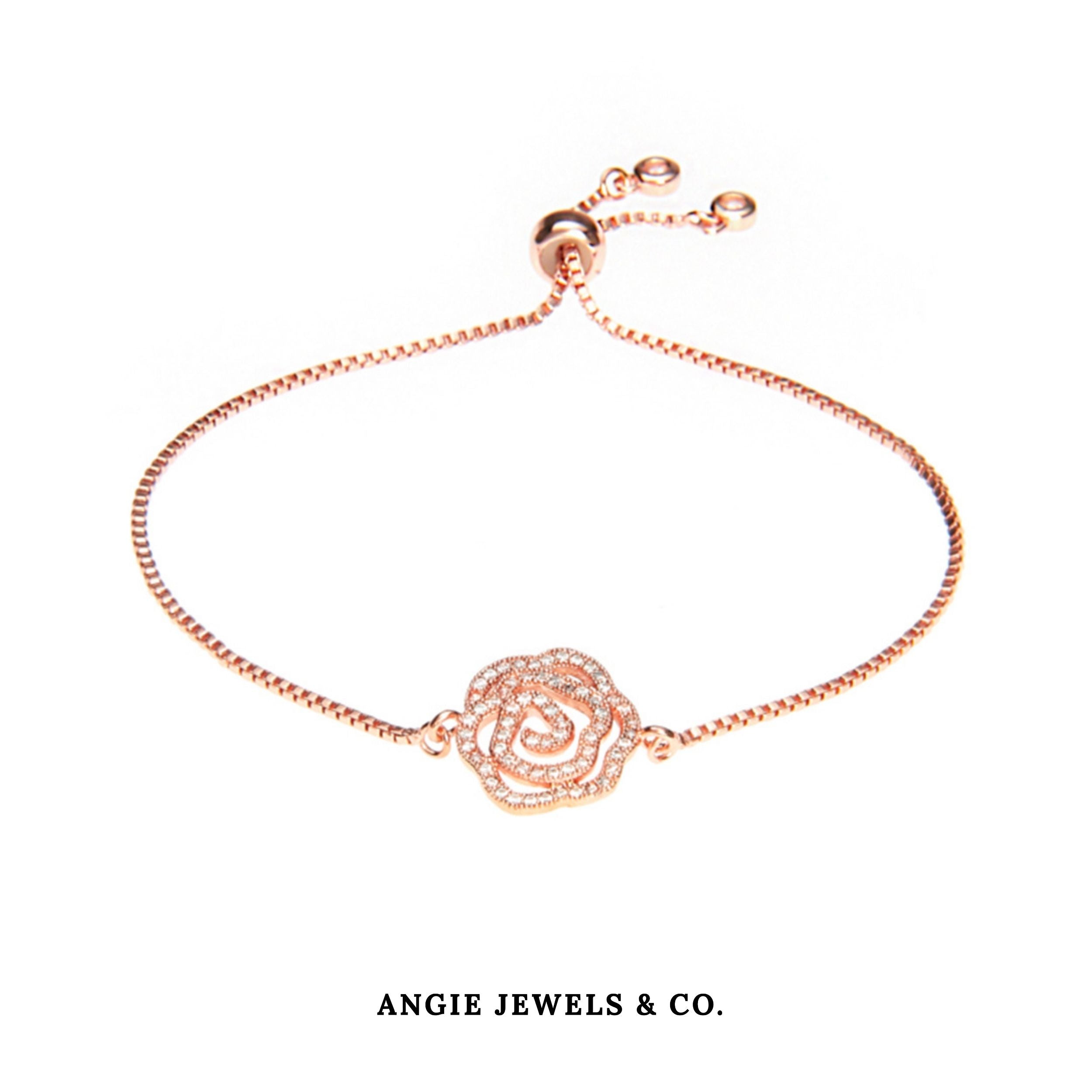 Luna Rosey Rosette Adjustable Bracelet