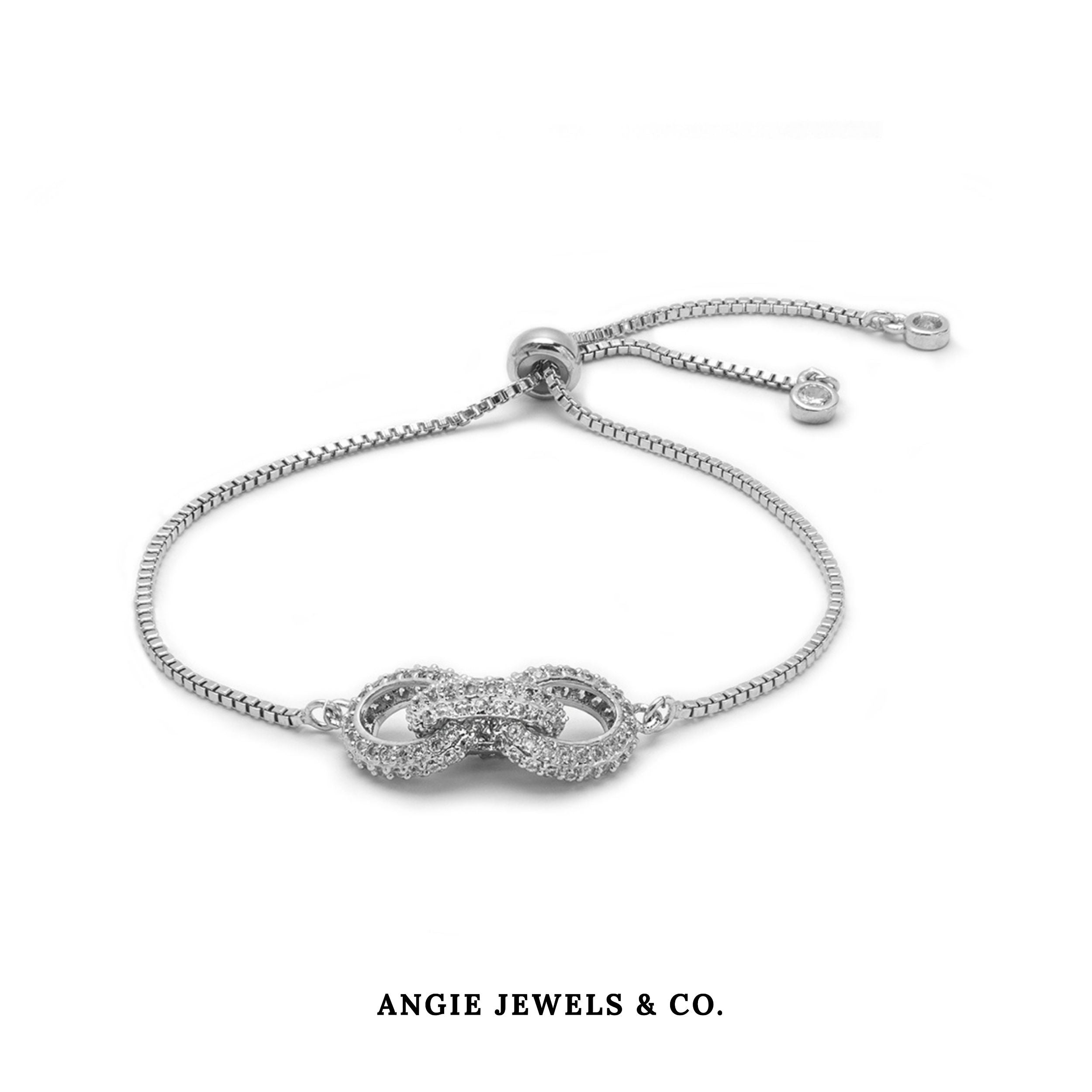 Luna Borndage Silver Adjustable Bracelet