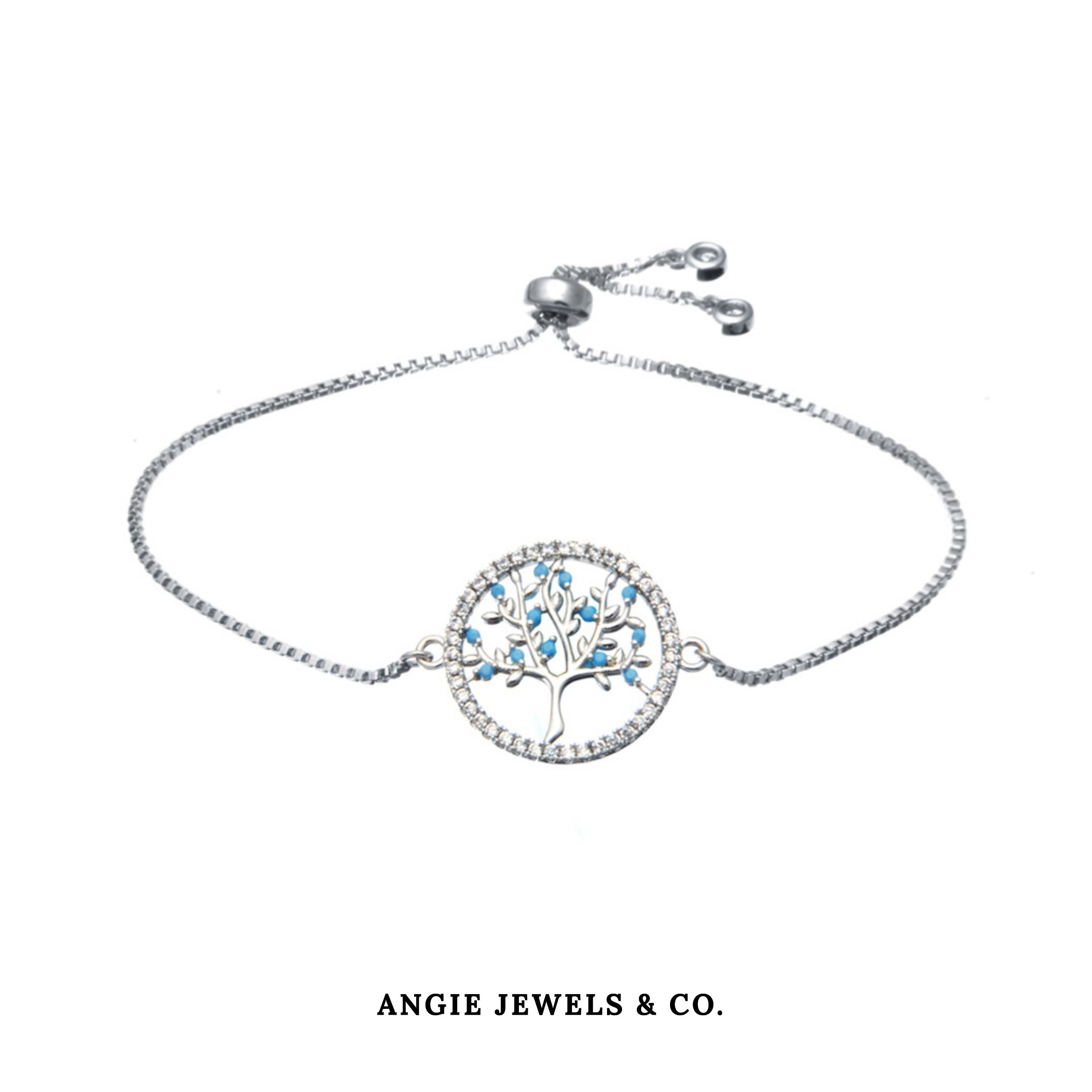 Luna Tree Of Life Adjustable Chain Bracelet