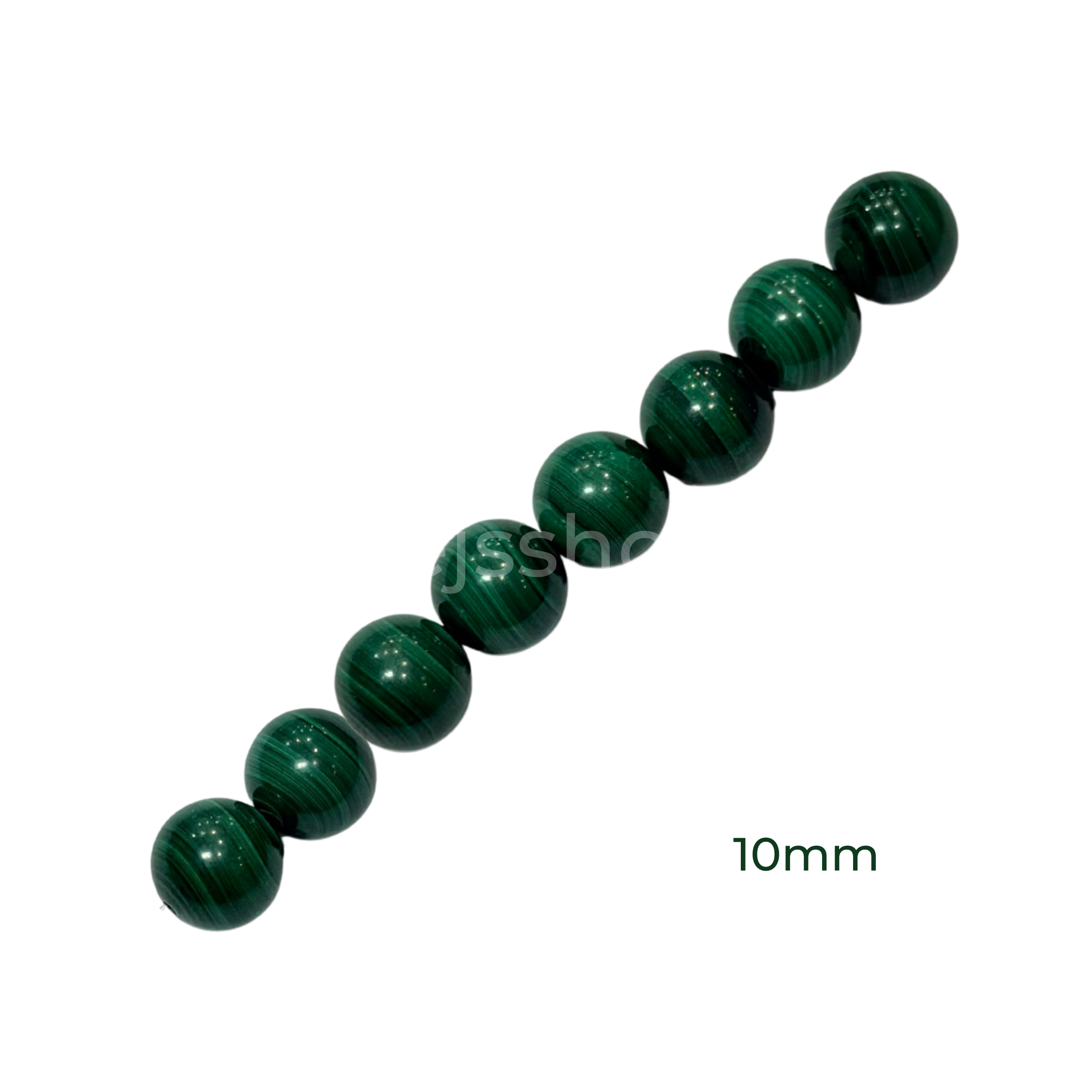 Round Malachite - 6mm, 8mm, 10mm