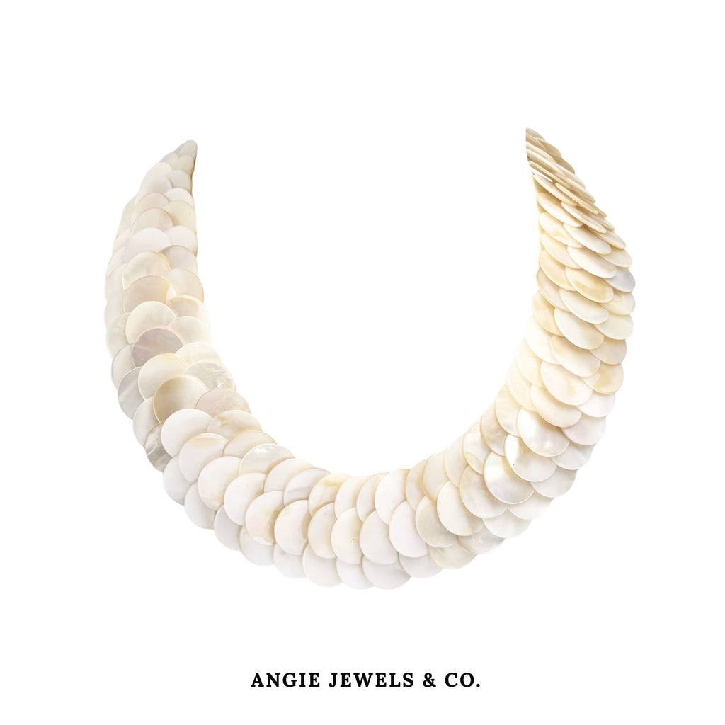 Mermaid Scales Choker Necklace