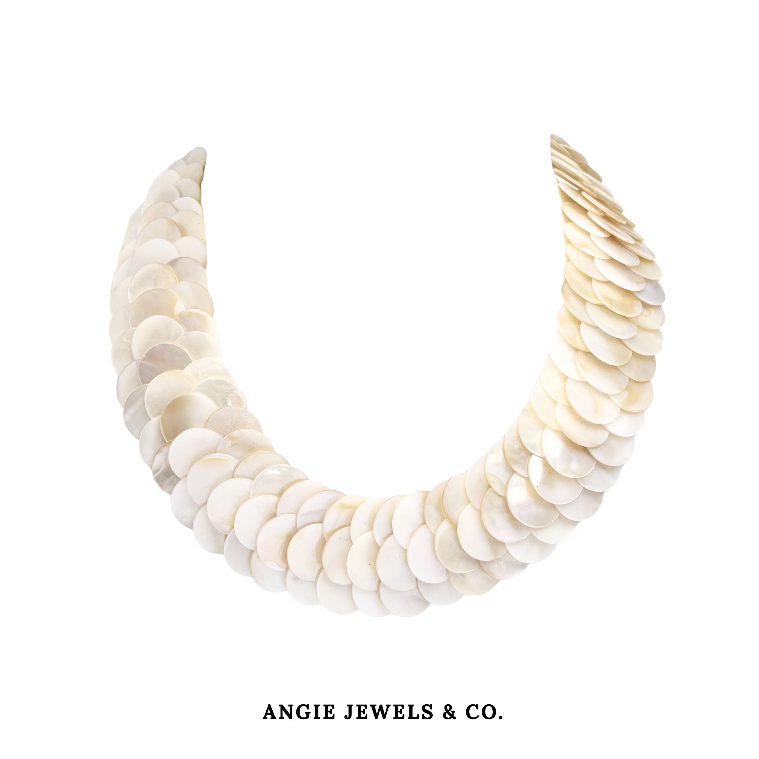 Mermaid Scales Choker Necklace