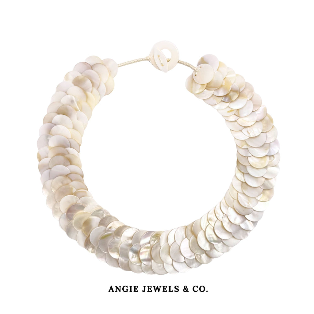 Mermaid Scales Choker Necklace