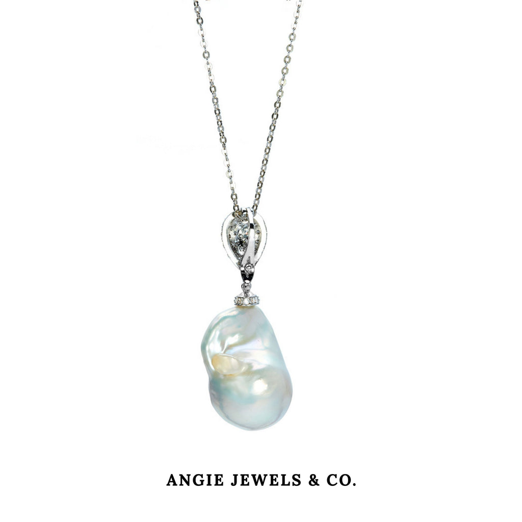 Mizuki Baroque Pearl Pendant