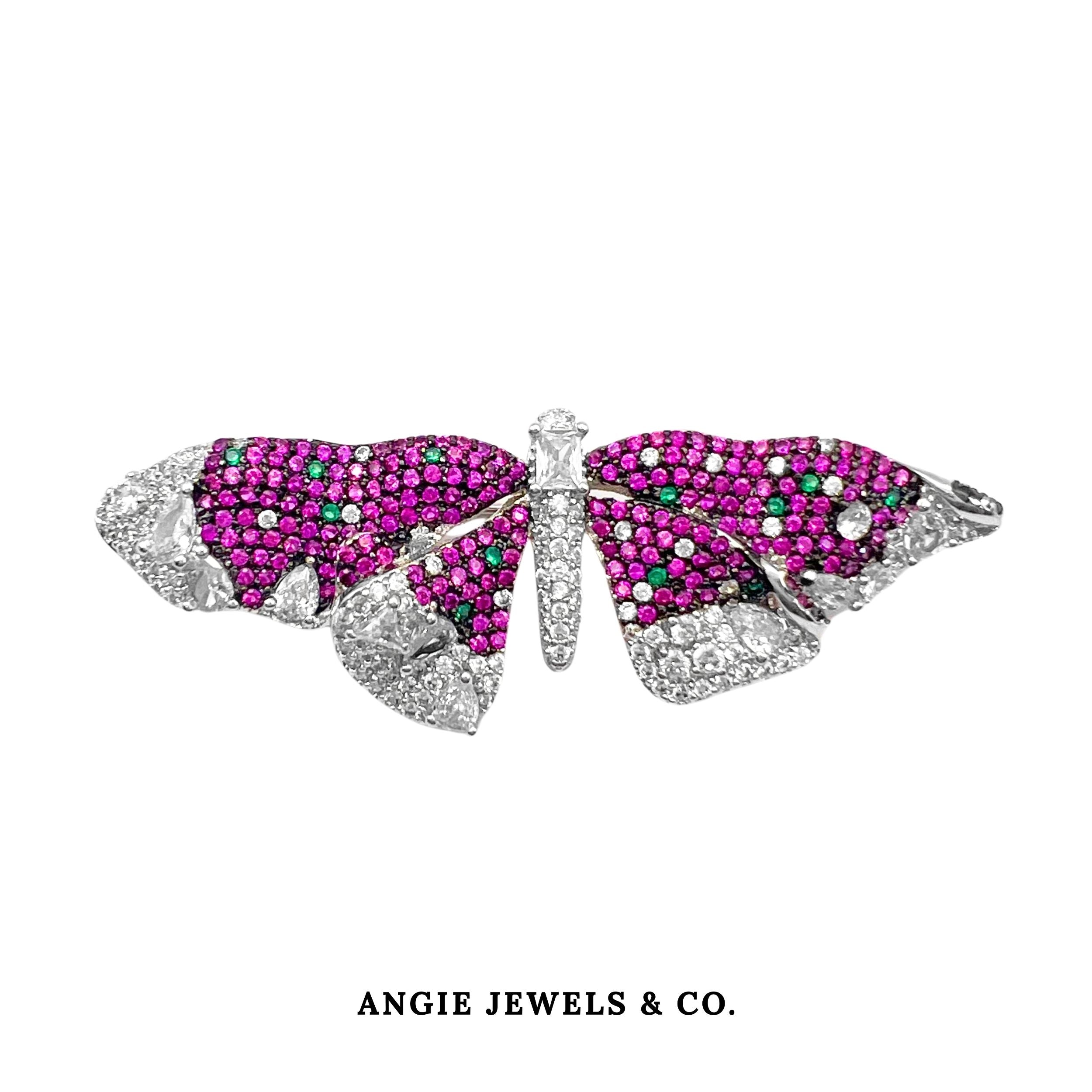 Monarca Butterfly Brooch