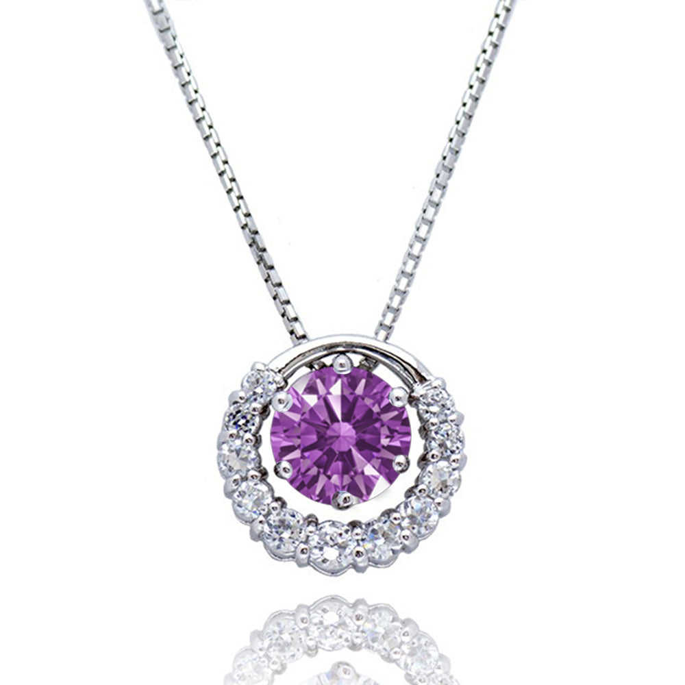 Multiway Purple Pendant Necklace