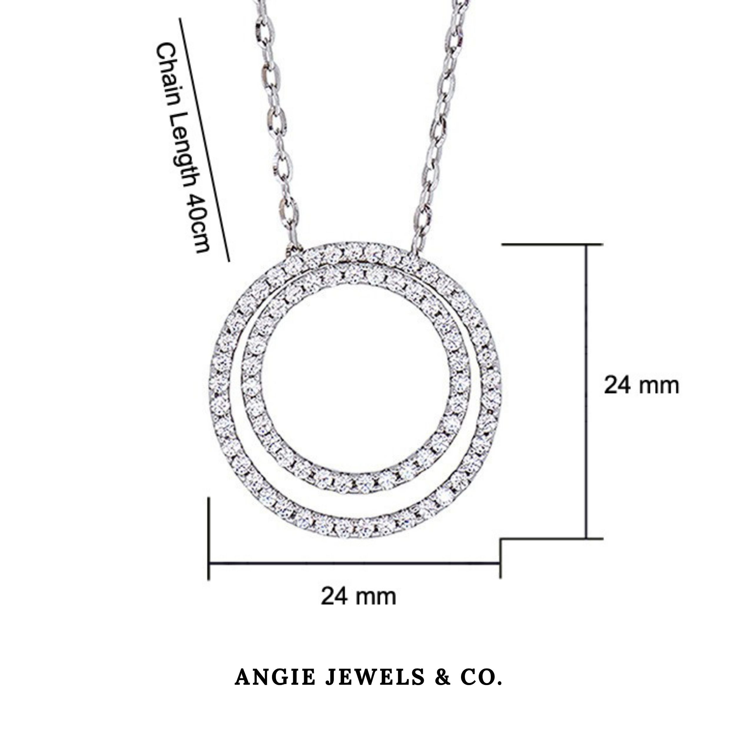 Multiway Ring Duo Pendant Necklace