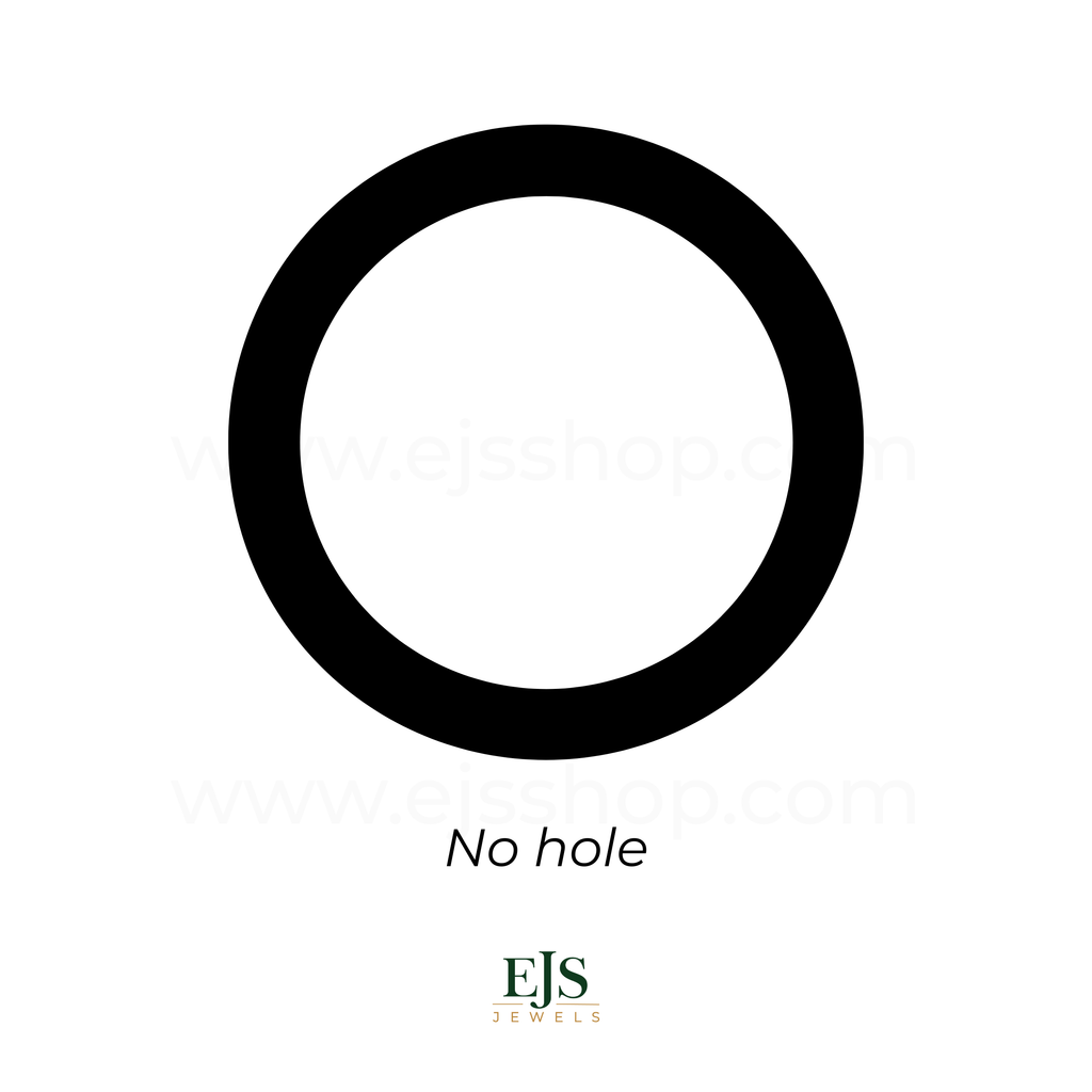 Puff Ring Black Agate 10mm