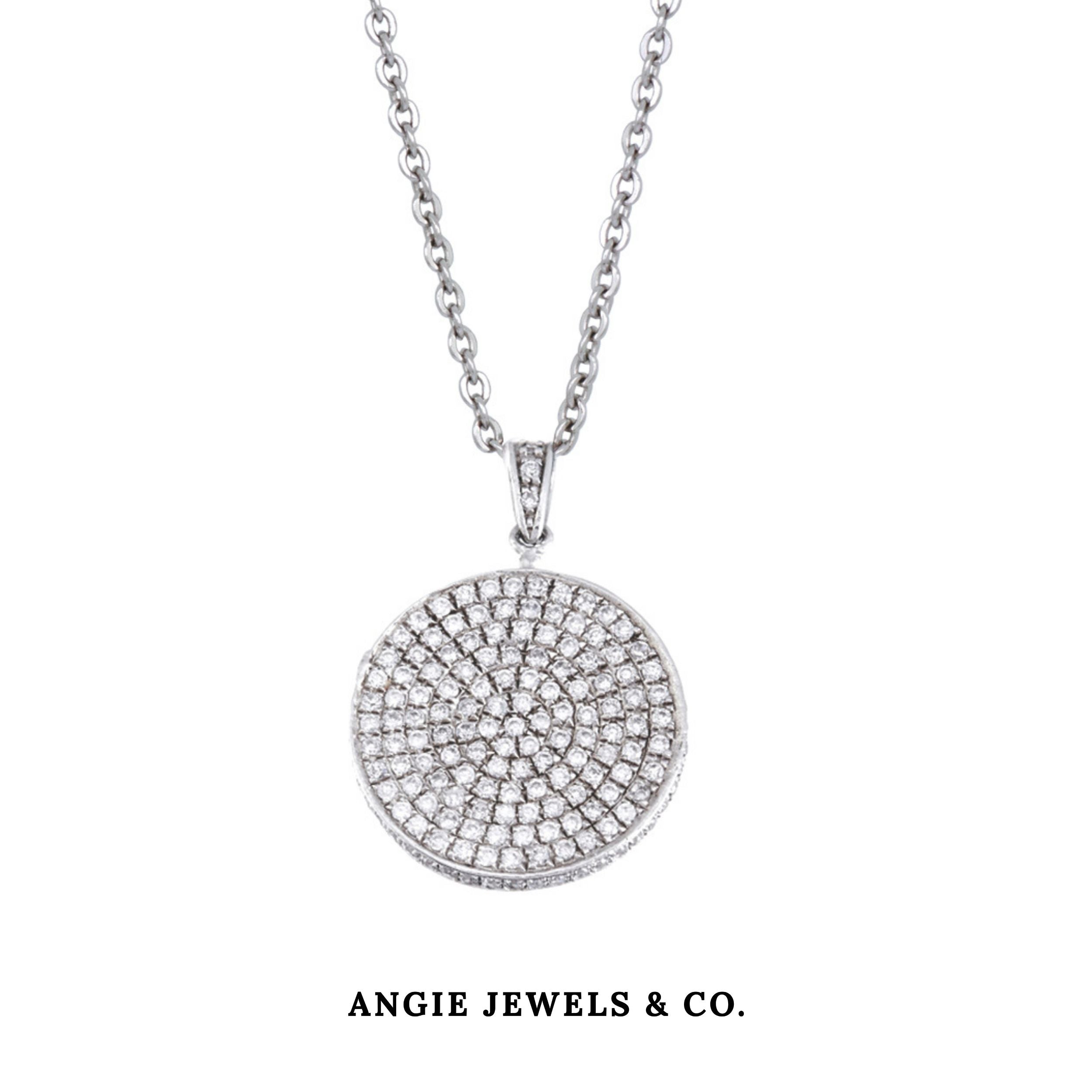 Olavi Cubid Zirconia Pendant Necklace