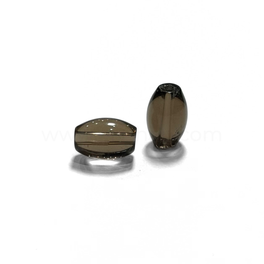 Oval Drum Smoky Quartz 6.5mmx10mm