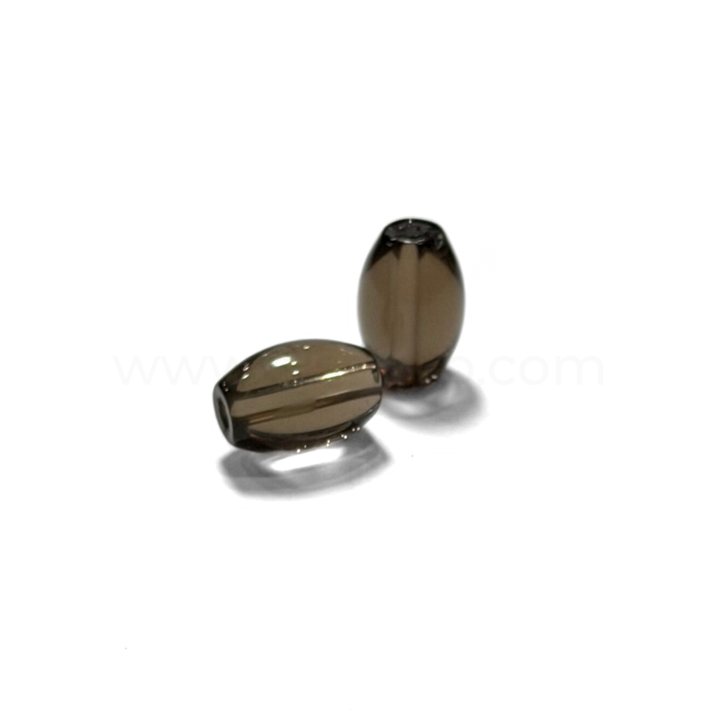 Oval Drum Smoky Quartz 6.5mmx10mm