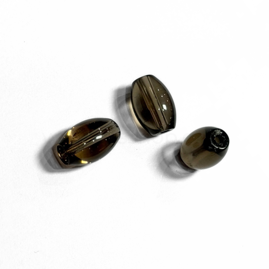 Oval Drum Smoky Quartz 6.5mmx10mm