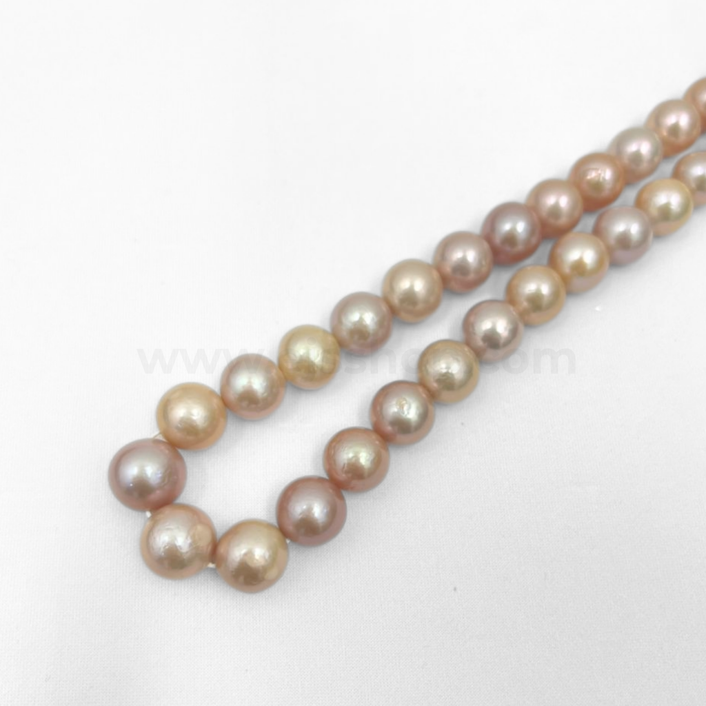 Pastel Round Multicolour 12mm - 14mm Grade A Freshwater Pearl
