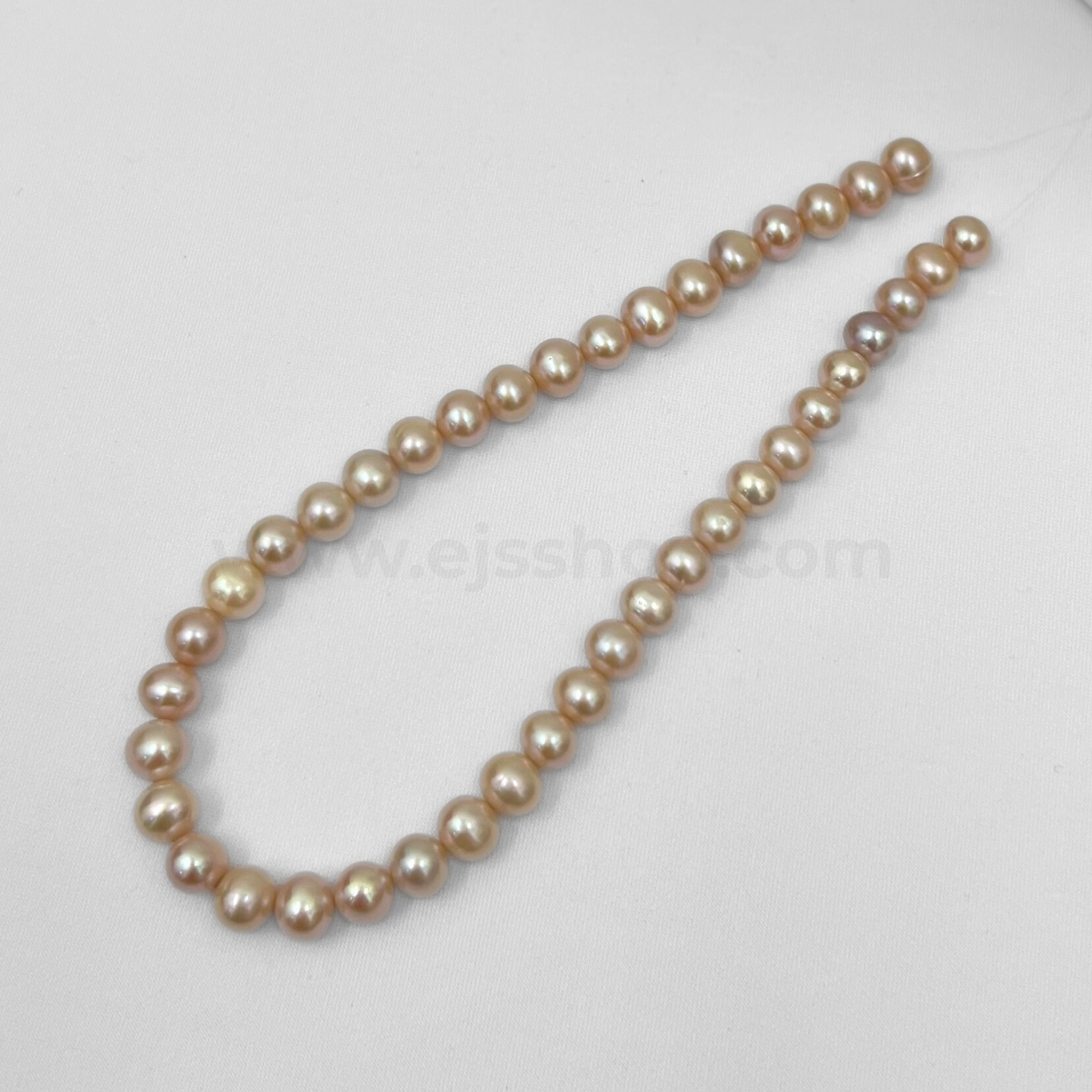 Pastel 9mm - 10mm Grade AA Freshwater Pearls