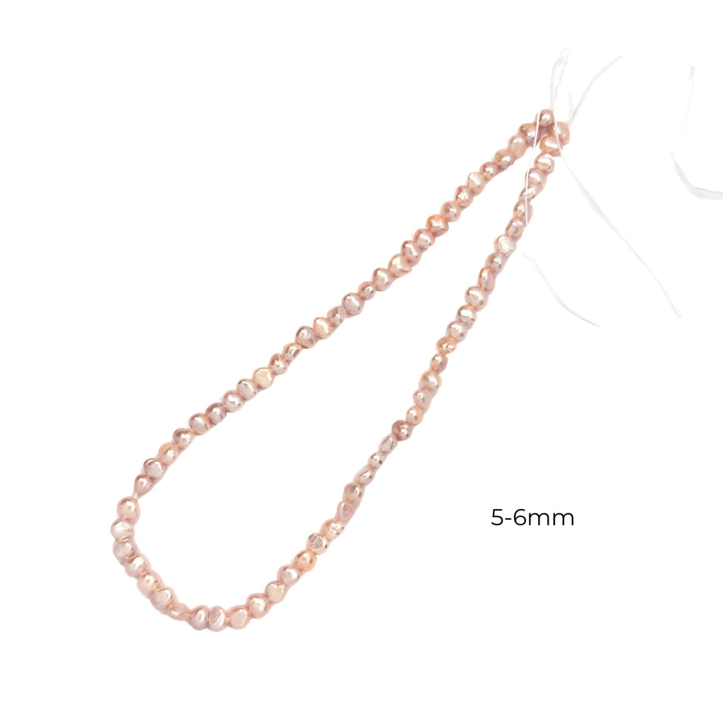 Pastel Rice Flat 5-6mm Freshwater Pearl