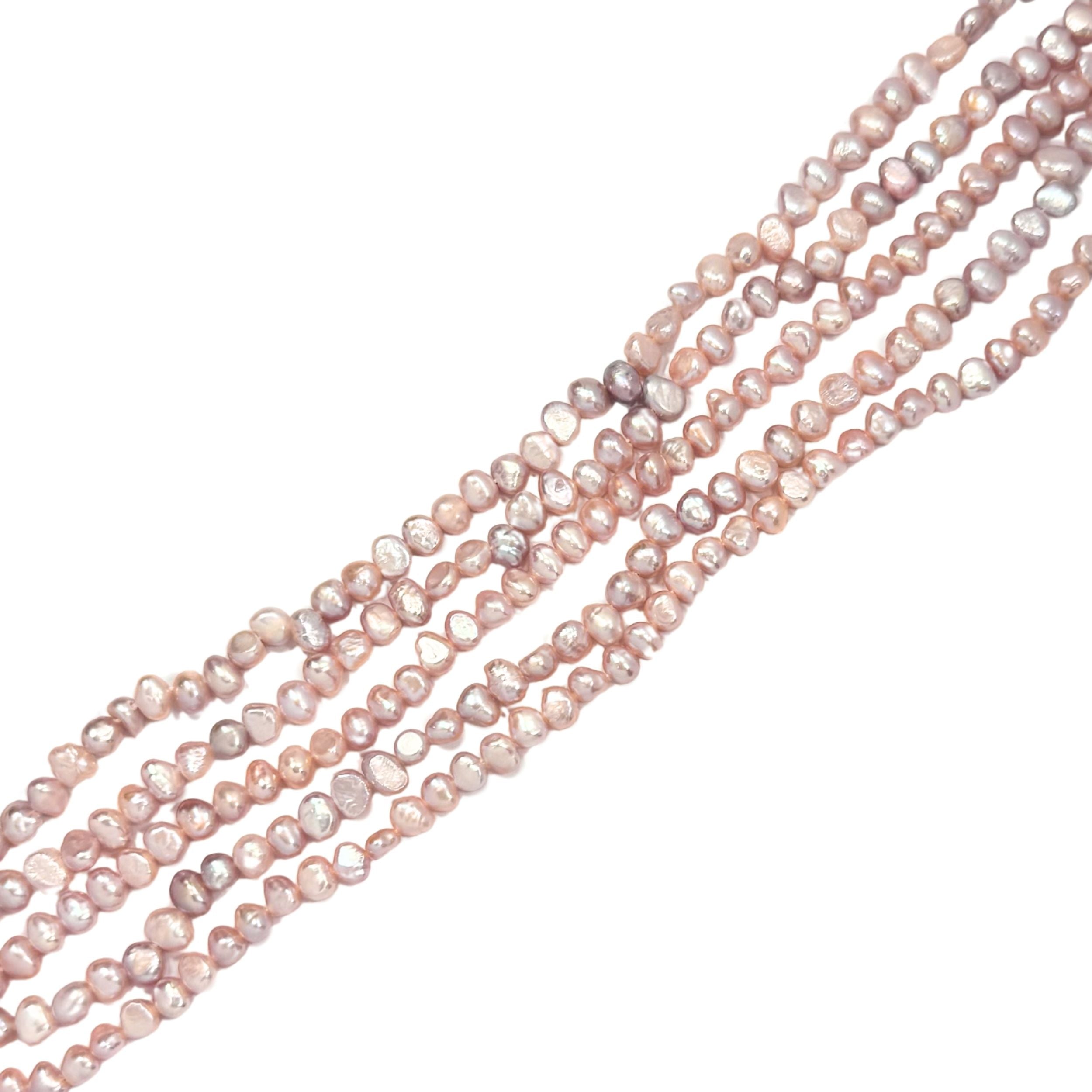 Pastel Rice Flat 5-6mm Freshwater Pearl