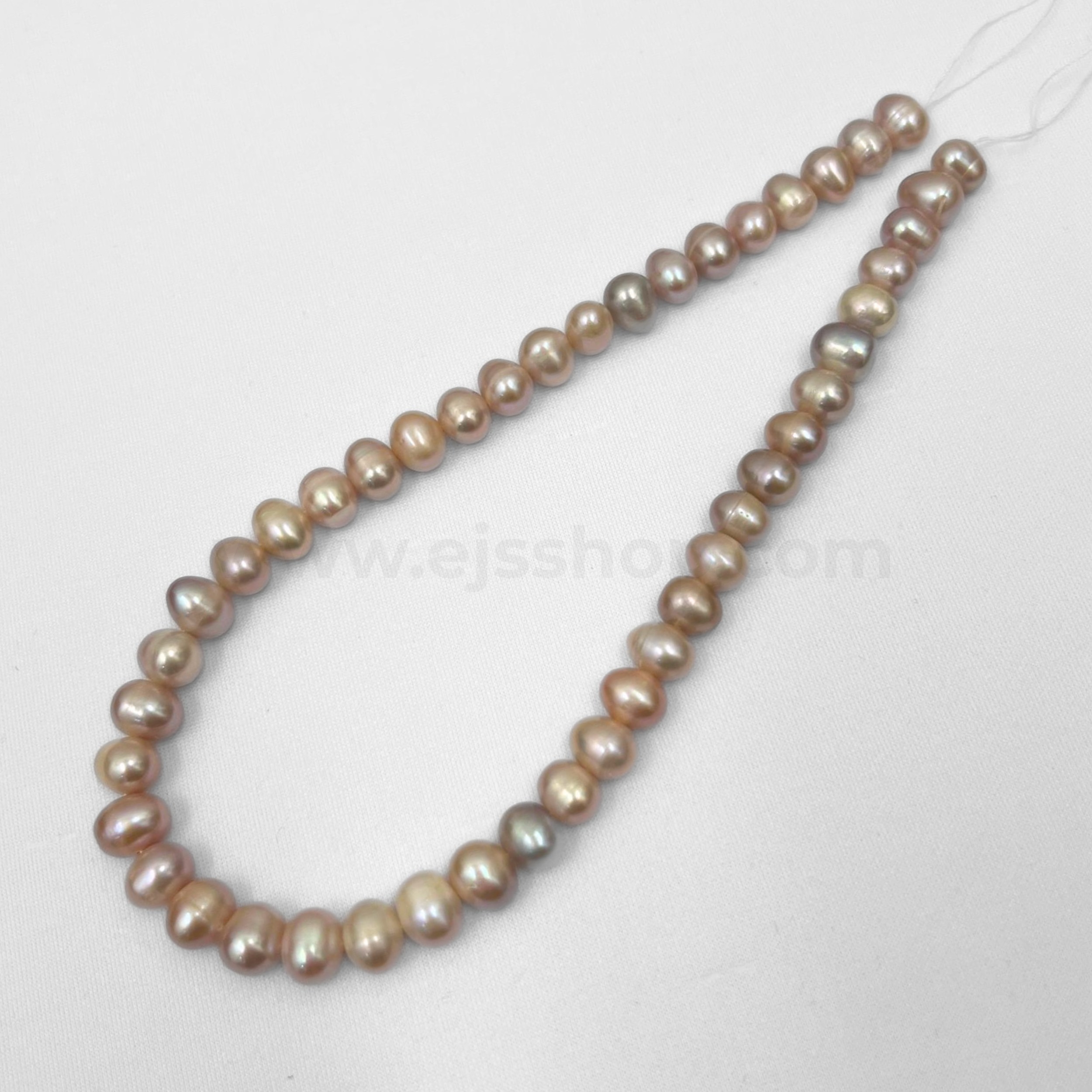 Pastel Round 8MM - 9MM Single Colour Grade A