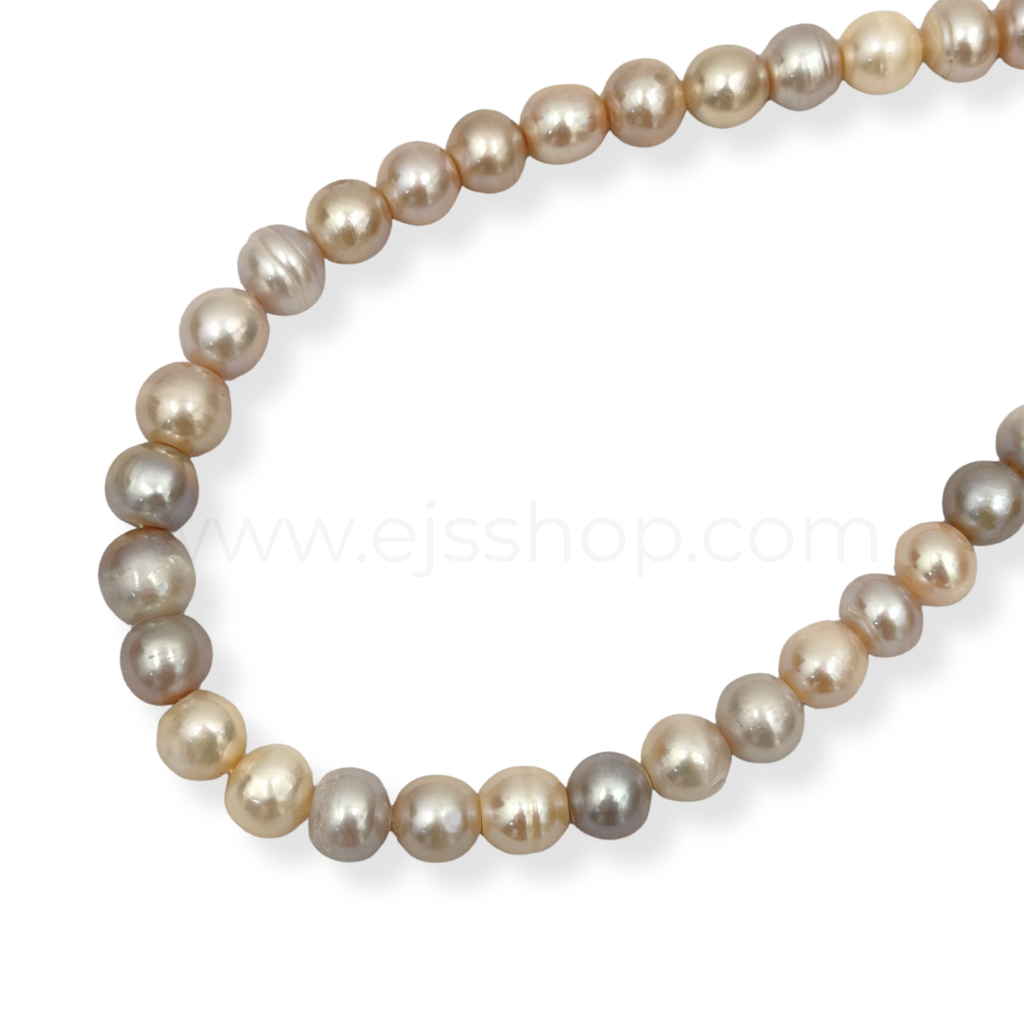 Pastel Round 11mm - 12mm Multicolour Grade A Freshwater Pearl