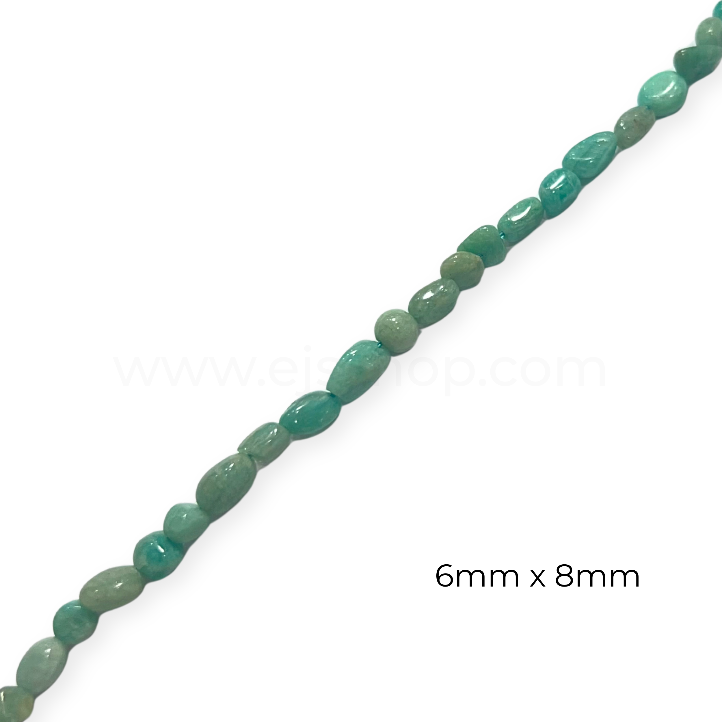 Pebble Amazonite 6x8mm