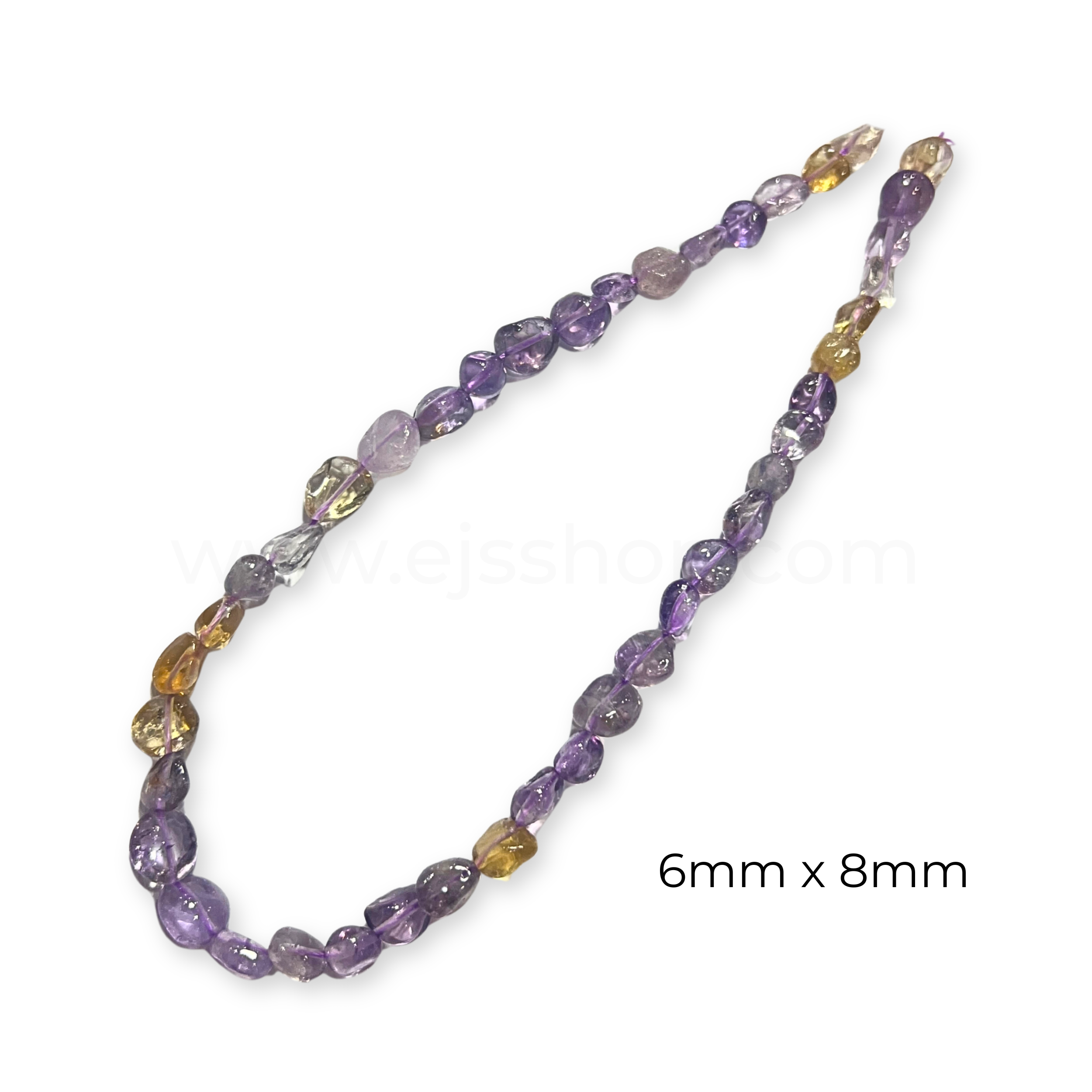 Pebble Amethyst A 8x10mm