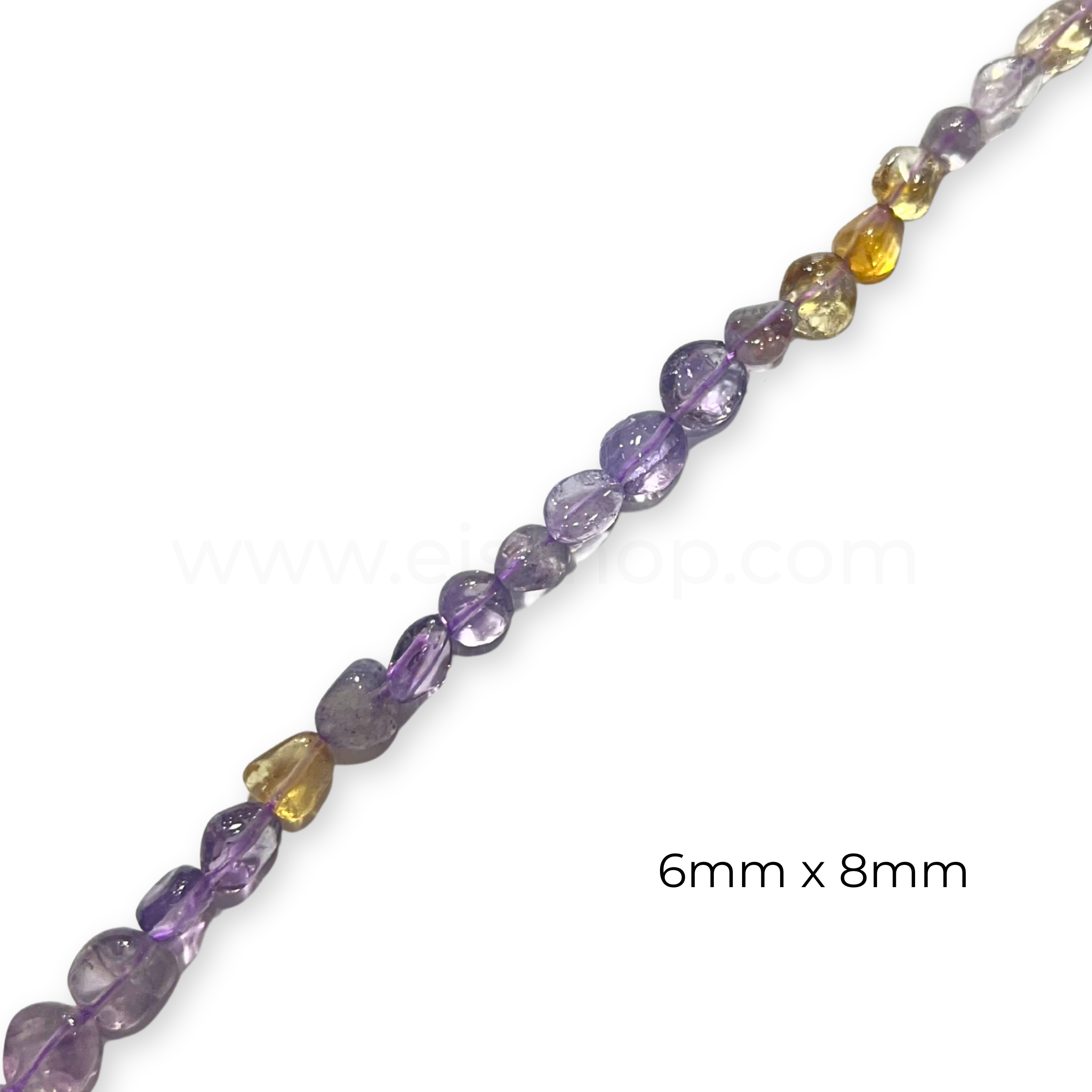 Pebble Amethyst A 8x10mm