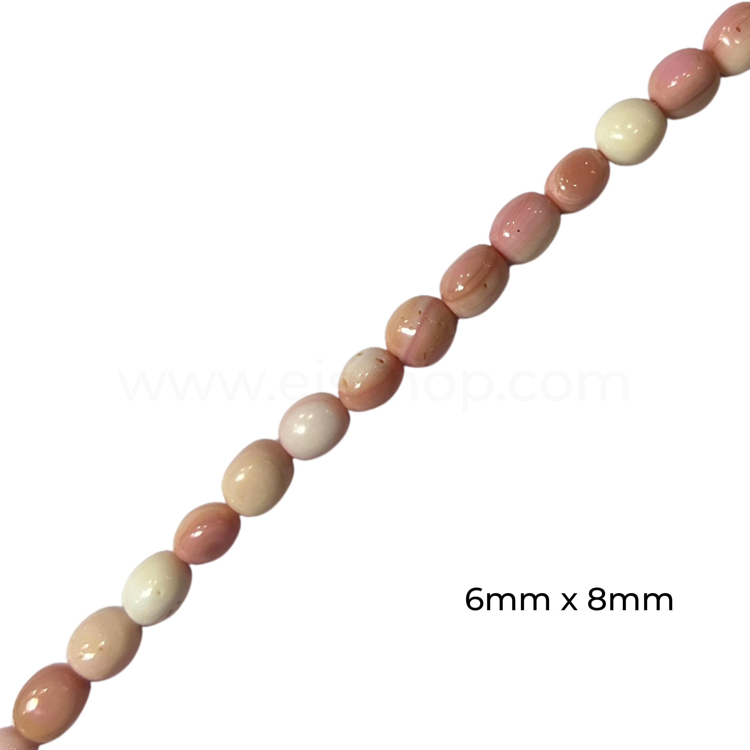 Pebble Conch Shell 6mmx8mm