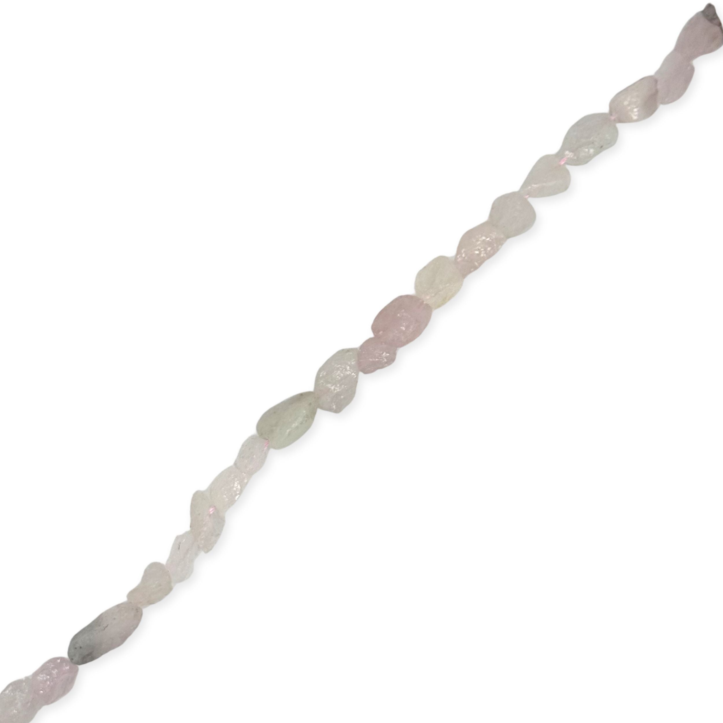 Peridot Raw Pebbles  (unpolished) Rose Quartz 8×12mm