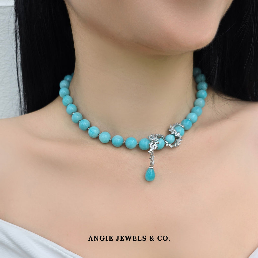 Amazonite Phoenix Necklace