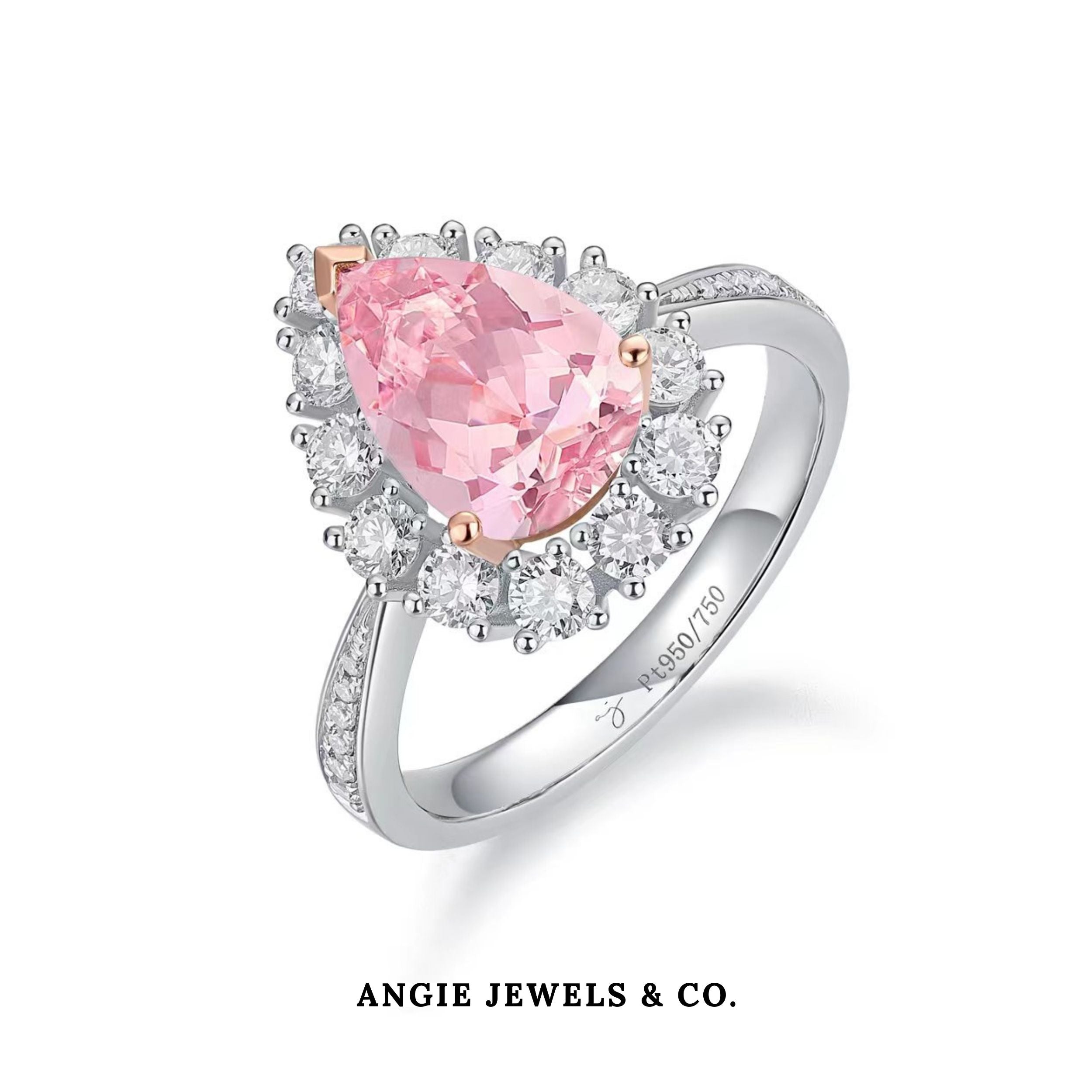 Platinum Ruby Ring