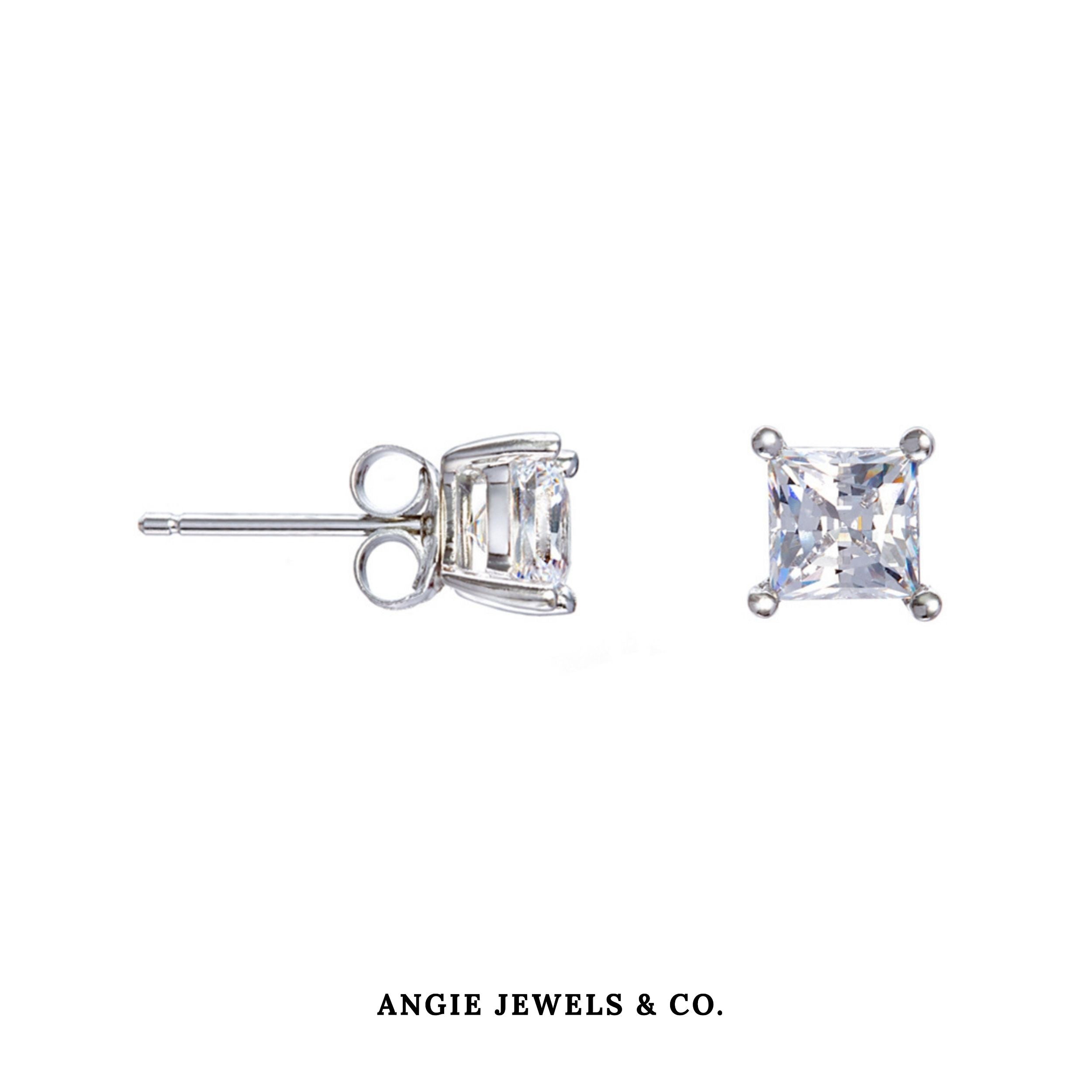 kite diamond

Princess Cut Stud Earrings Made With Swarovski Zirconia
