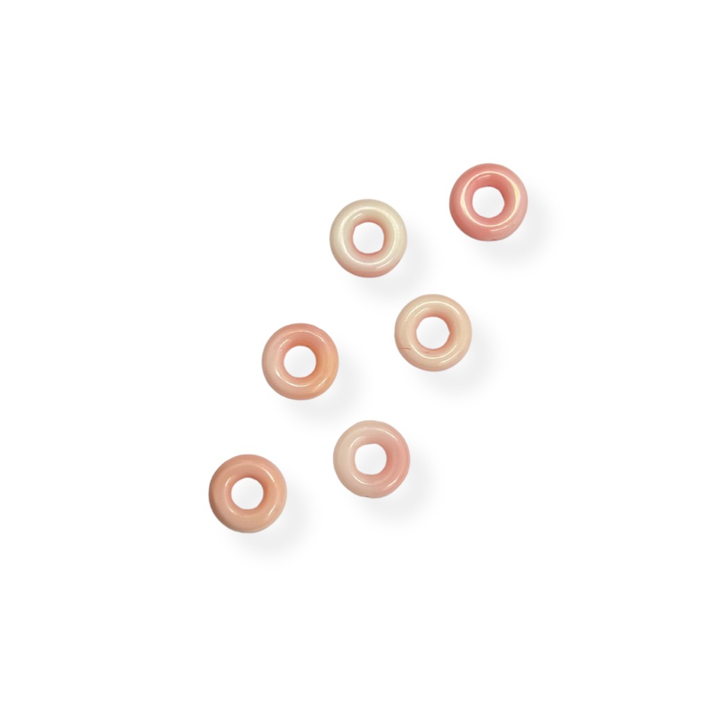 Puff Ring Conch Shell 11mm with hole