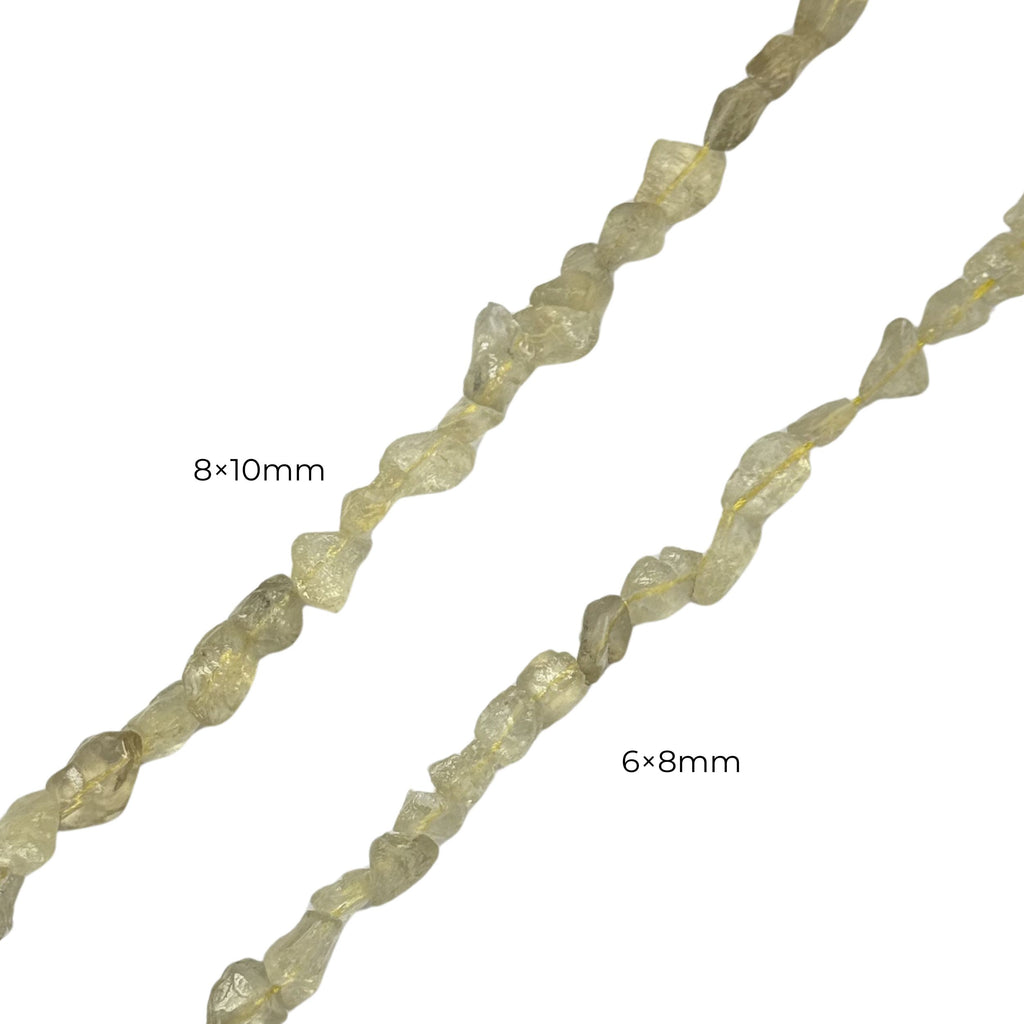 Raw Pebbles (unpolished) Lemon Quartz