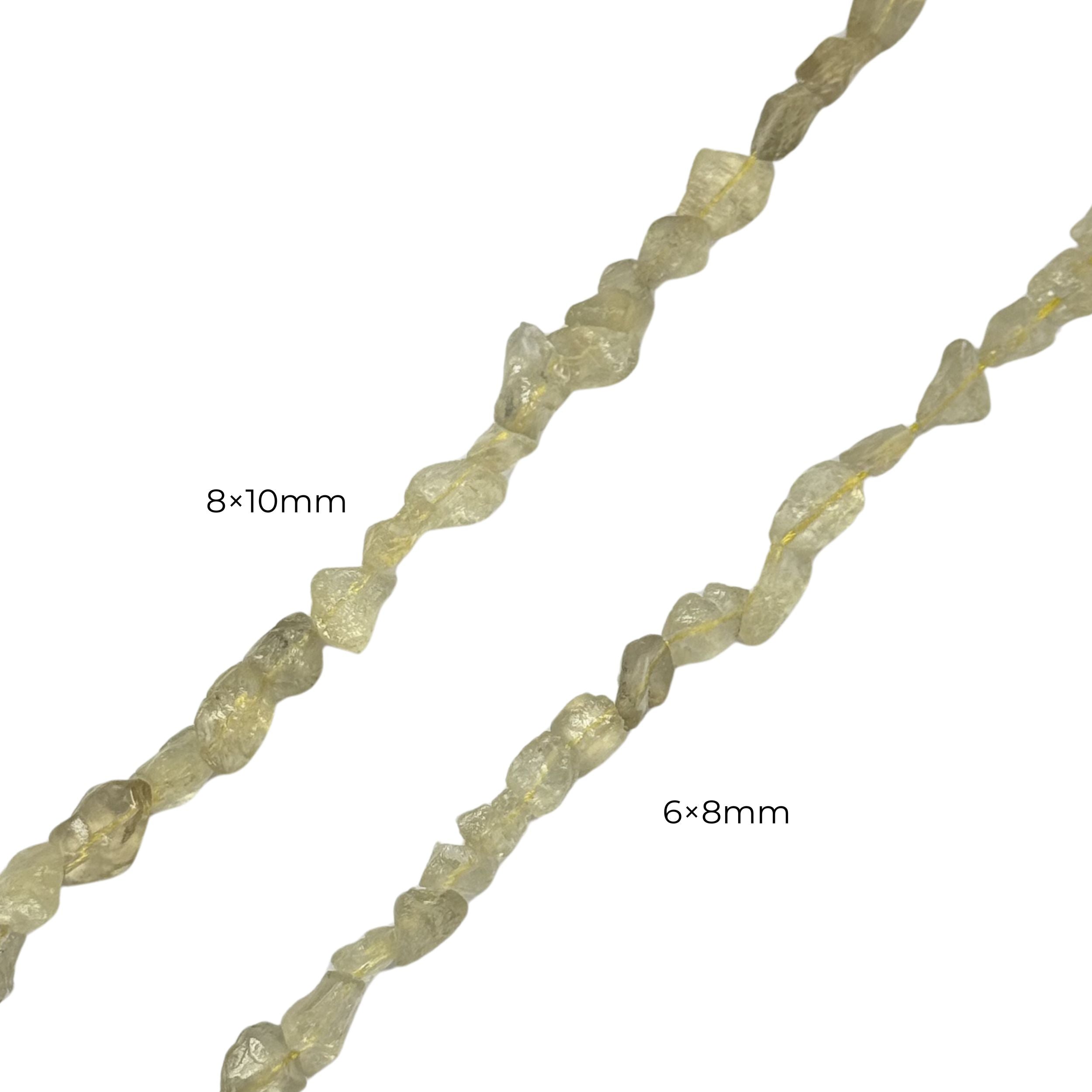 Raw Pebbles (unpolished) Lemon Quartz