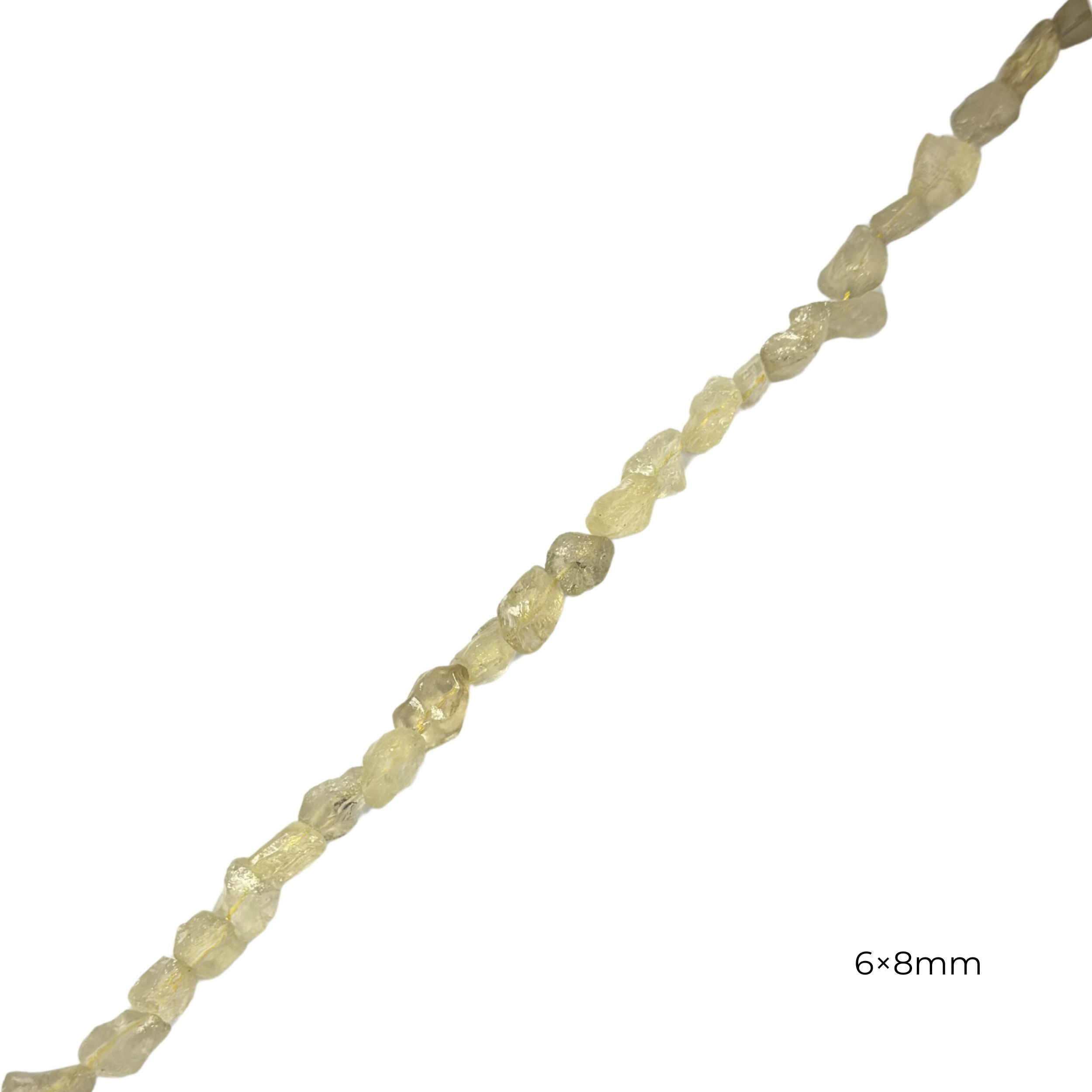 Raw Pebbles (unpolished) Lemon Quartz