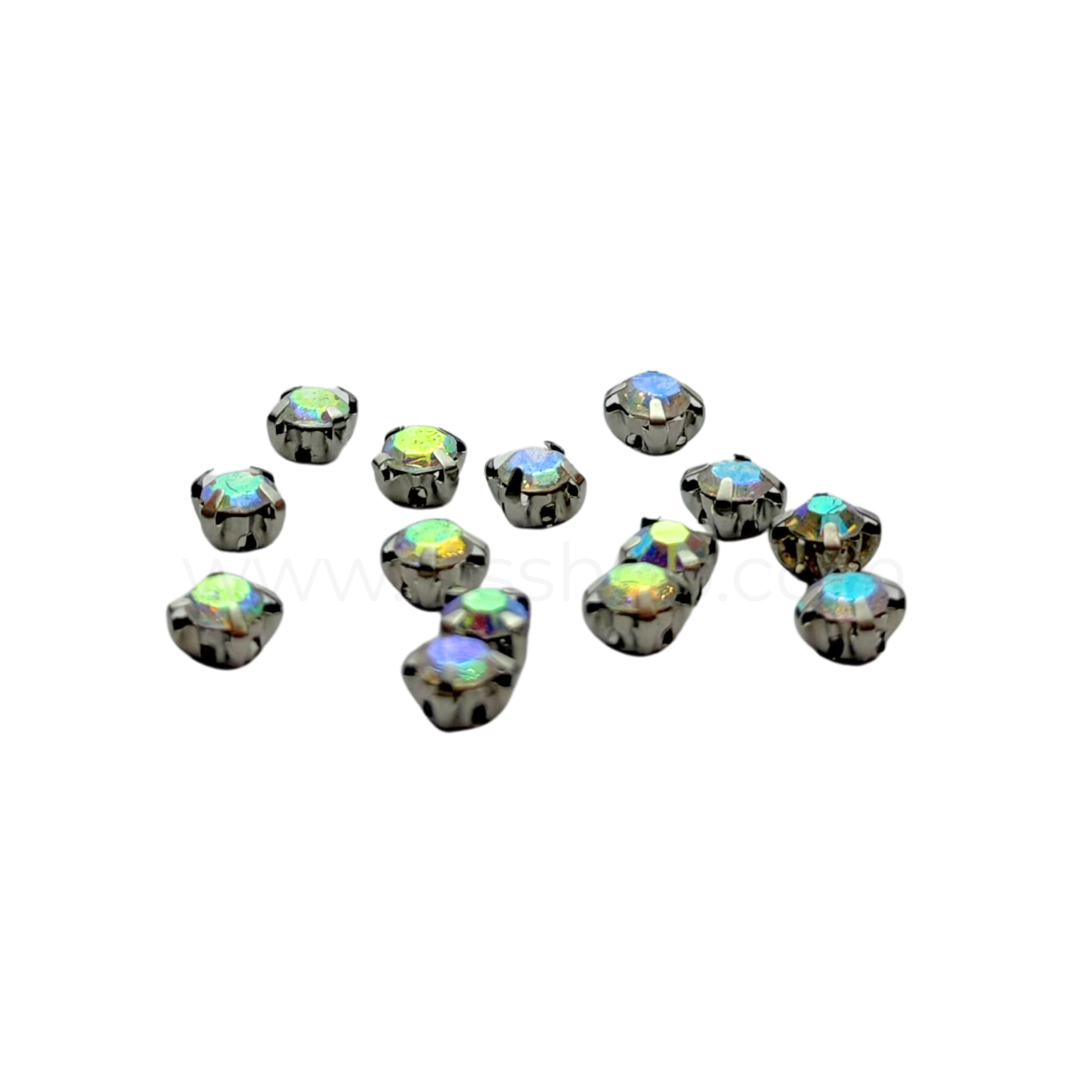 Audrey Rhinestone Spacer 4mm