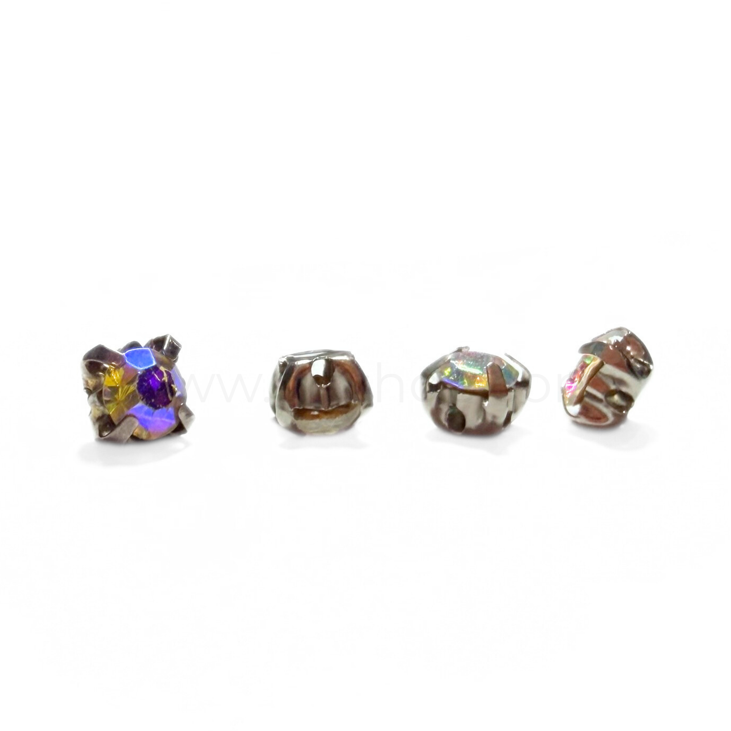 Audrey Rhinestone Spacer 4mm