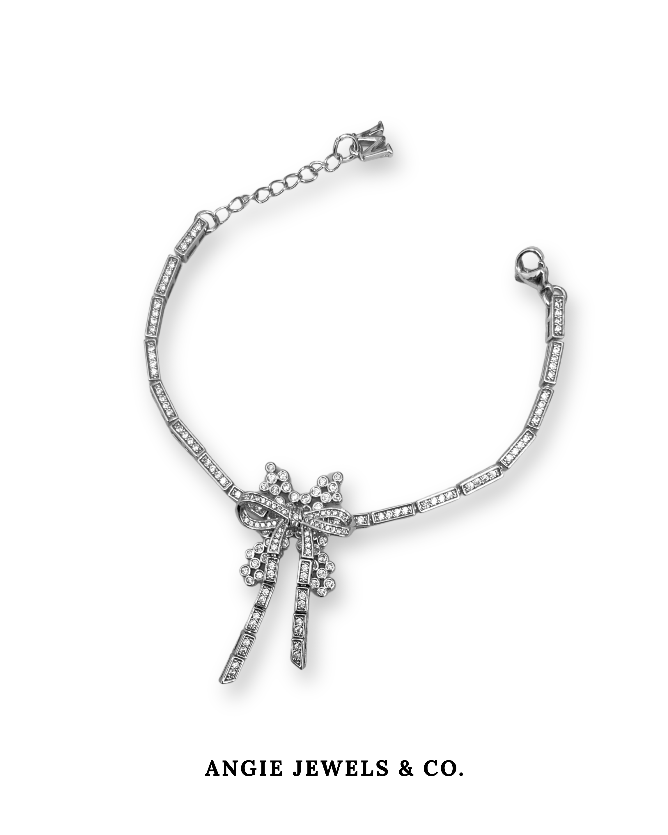 Ribbon Tennis Bracelet