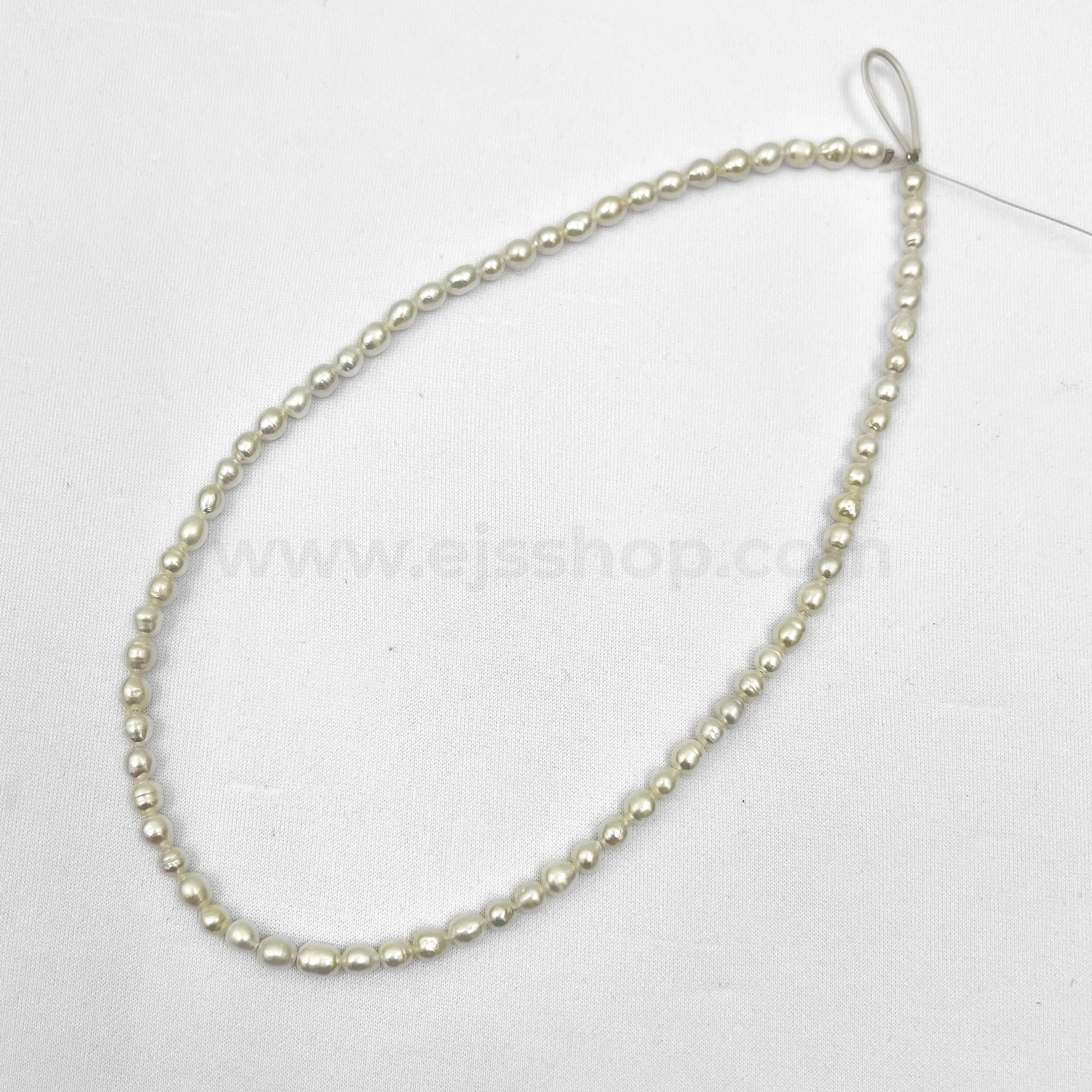 Rice White 4mm-5mm Grade A Freshwater Pearls