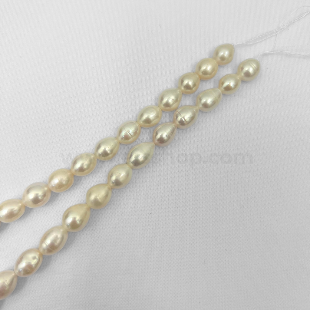 Rice White 6mm-7mm Grade AA Freshwater Pearl