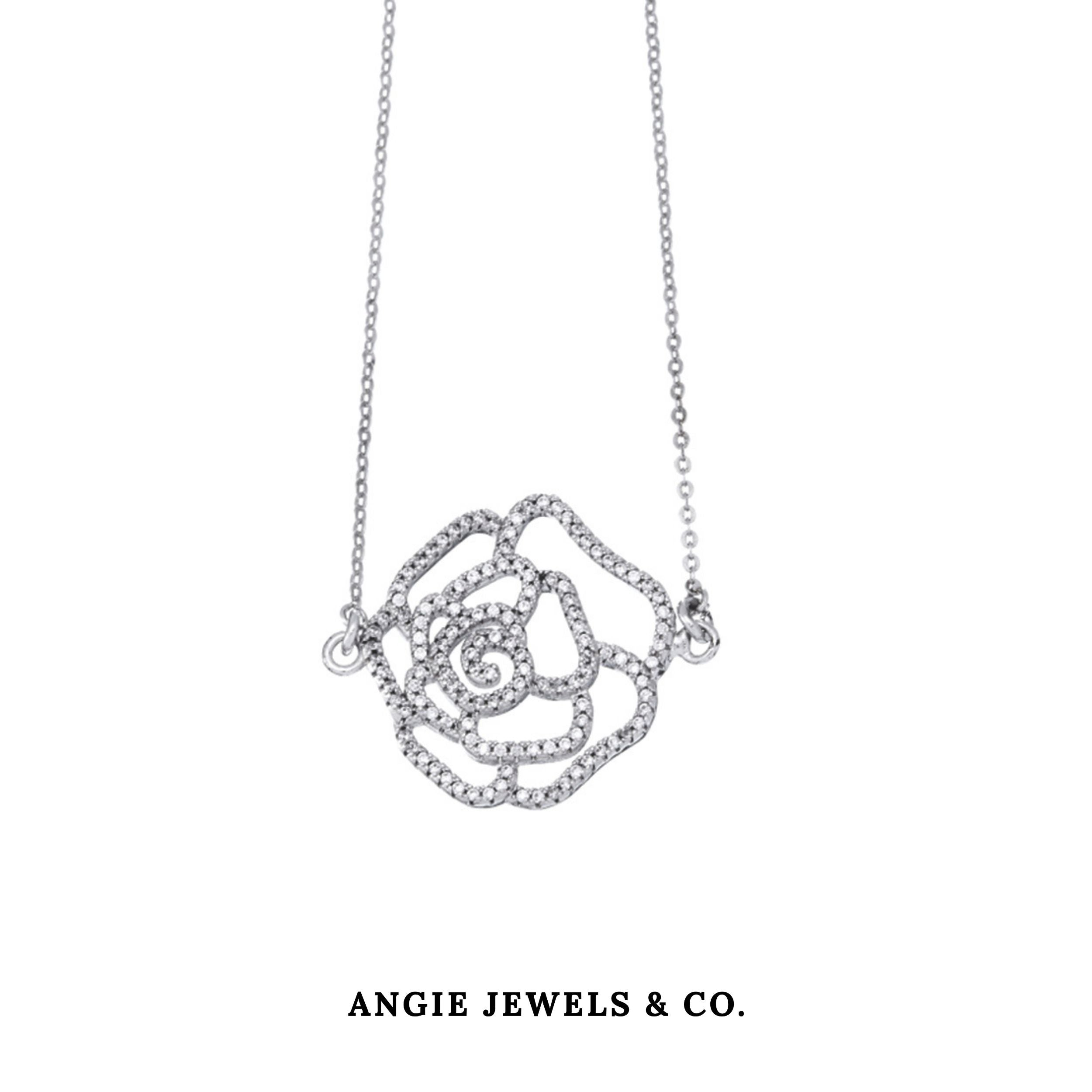 Rosalia Cubid Zirconia Pendant Necklace
