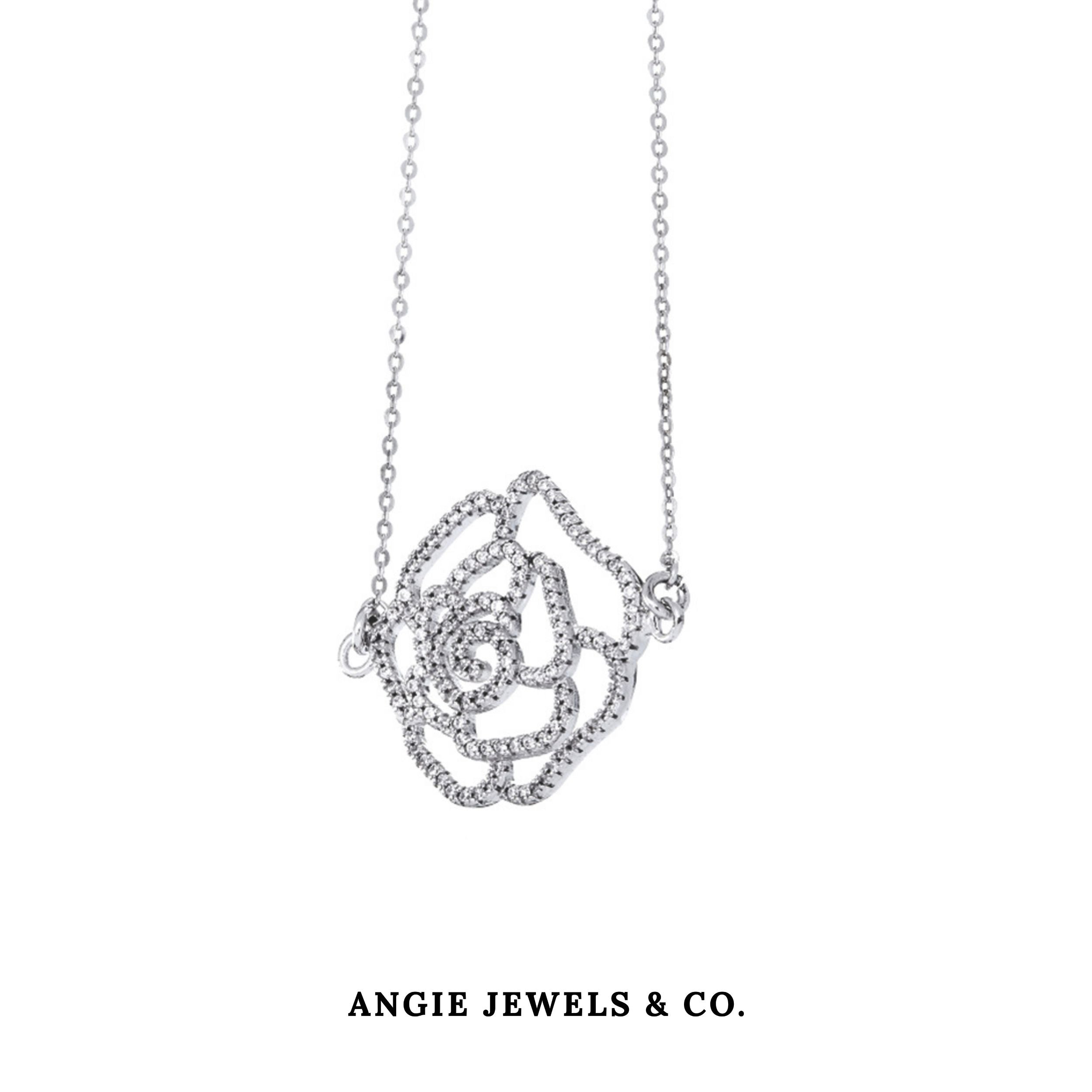 Rosalia Cubid Zirconia Pendant Necklace