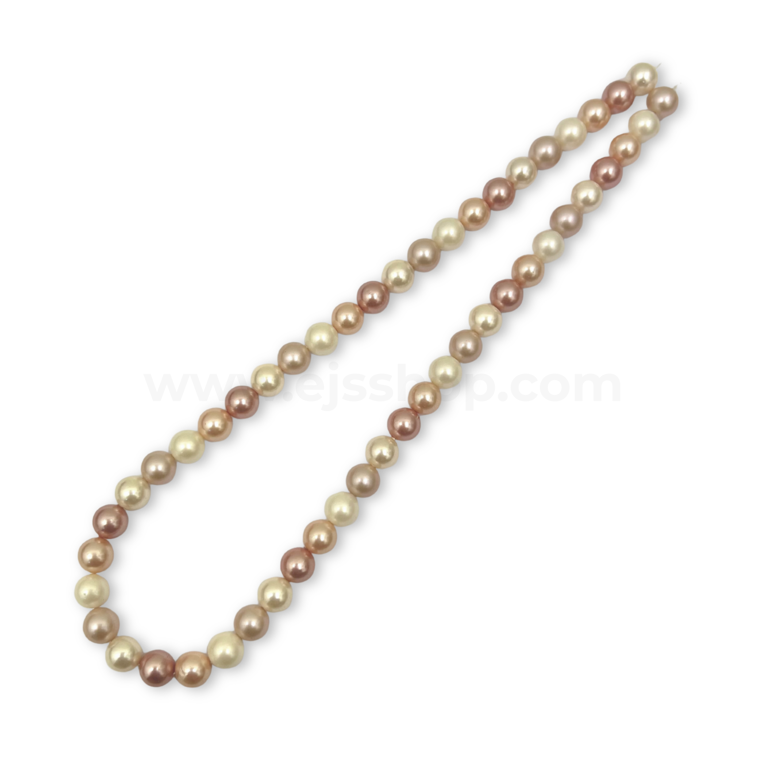 Rosy Pink Champagne Multicoloured 8mm Shell Pearl