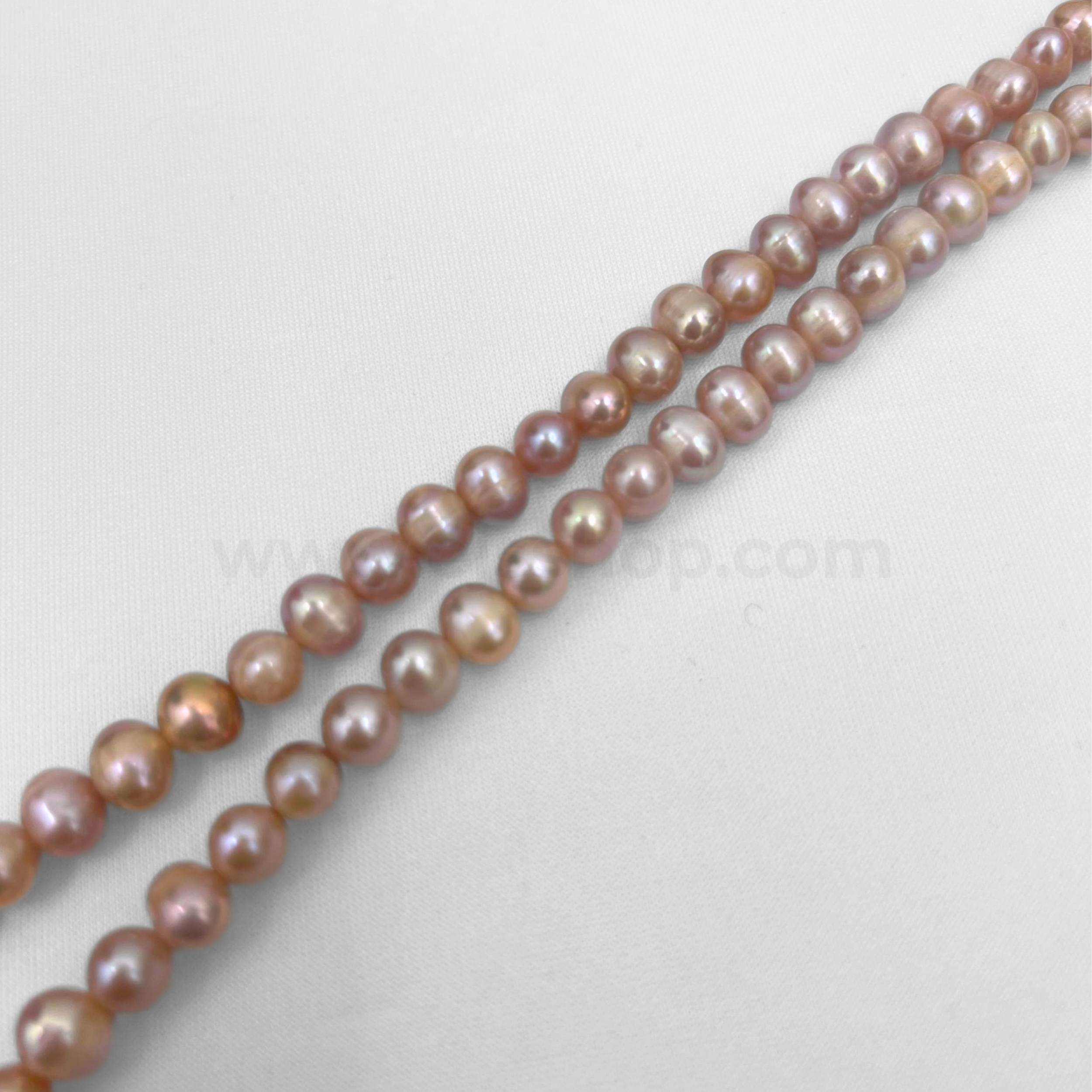 Pastel Round 7mm - 8mm Single Colour Grade AA