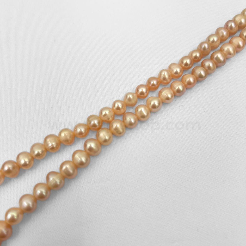 Pastel Round 7mm - 8mm Single Colour Grade AA